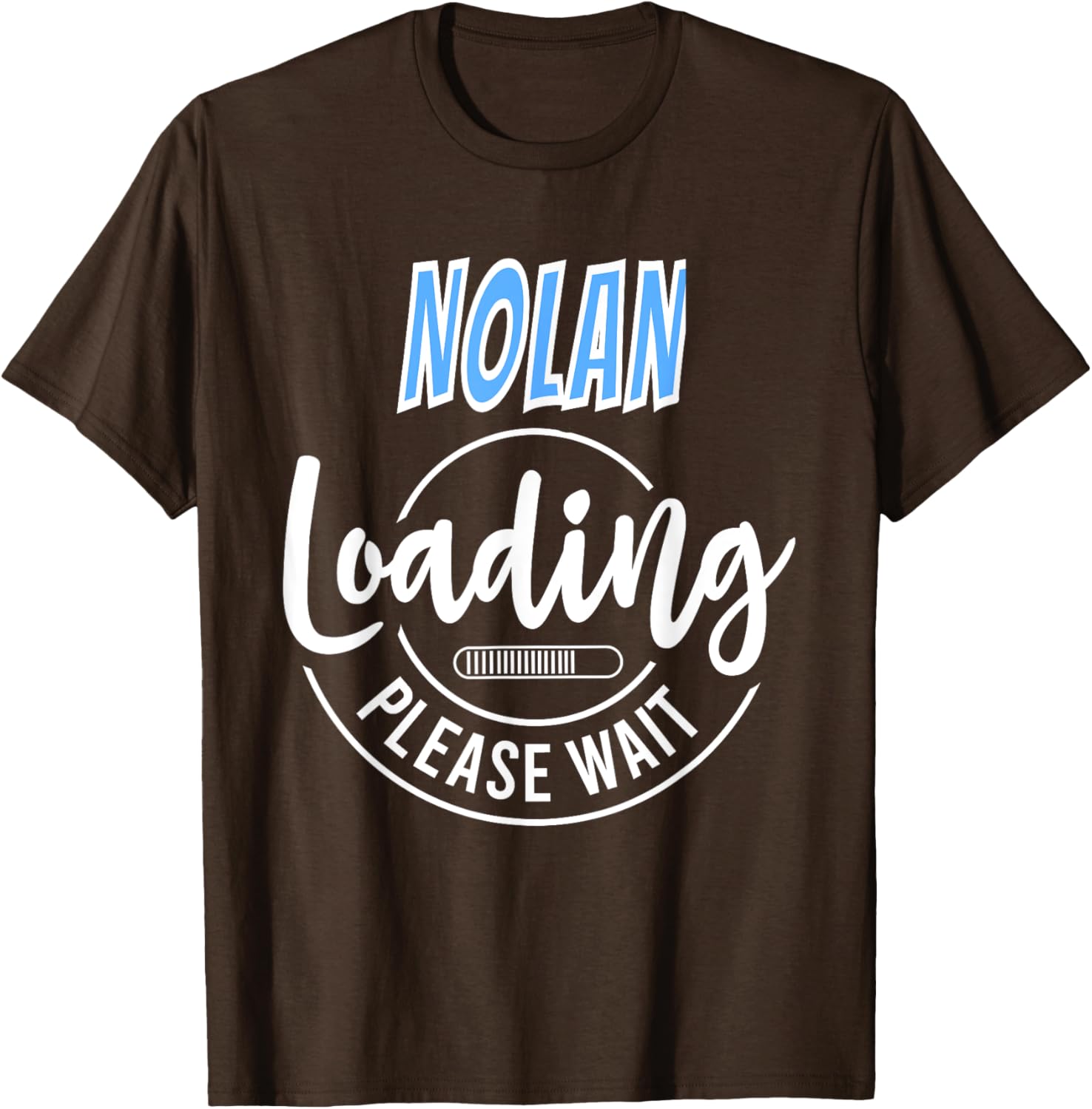 Nolan Custom Personalized Baby Boy Loading T-Shirt for Baby Showers - 24