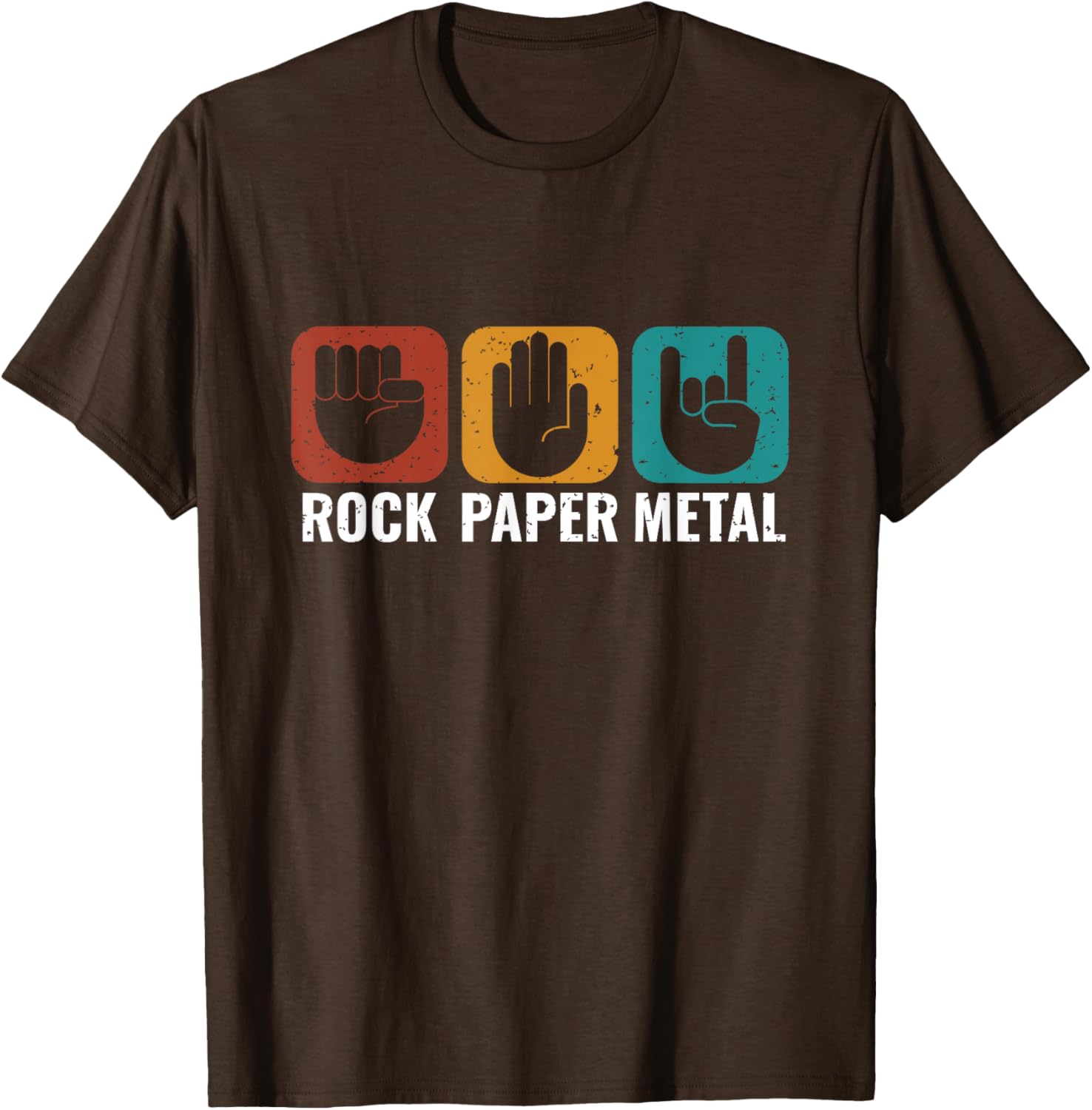 Rock Paper Metal T-Shirt for Metal Fans - Ultimate Music Lover Gift - 4