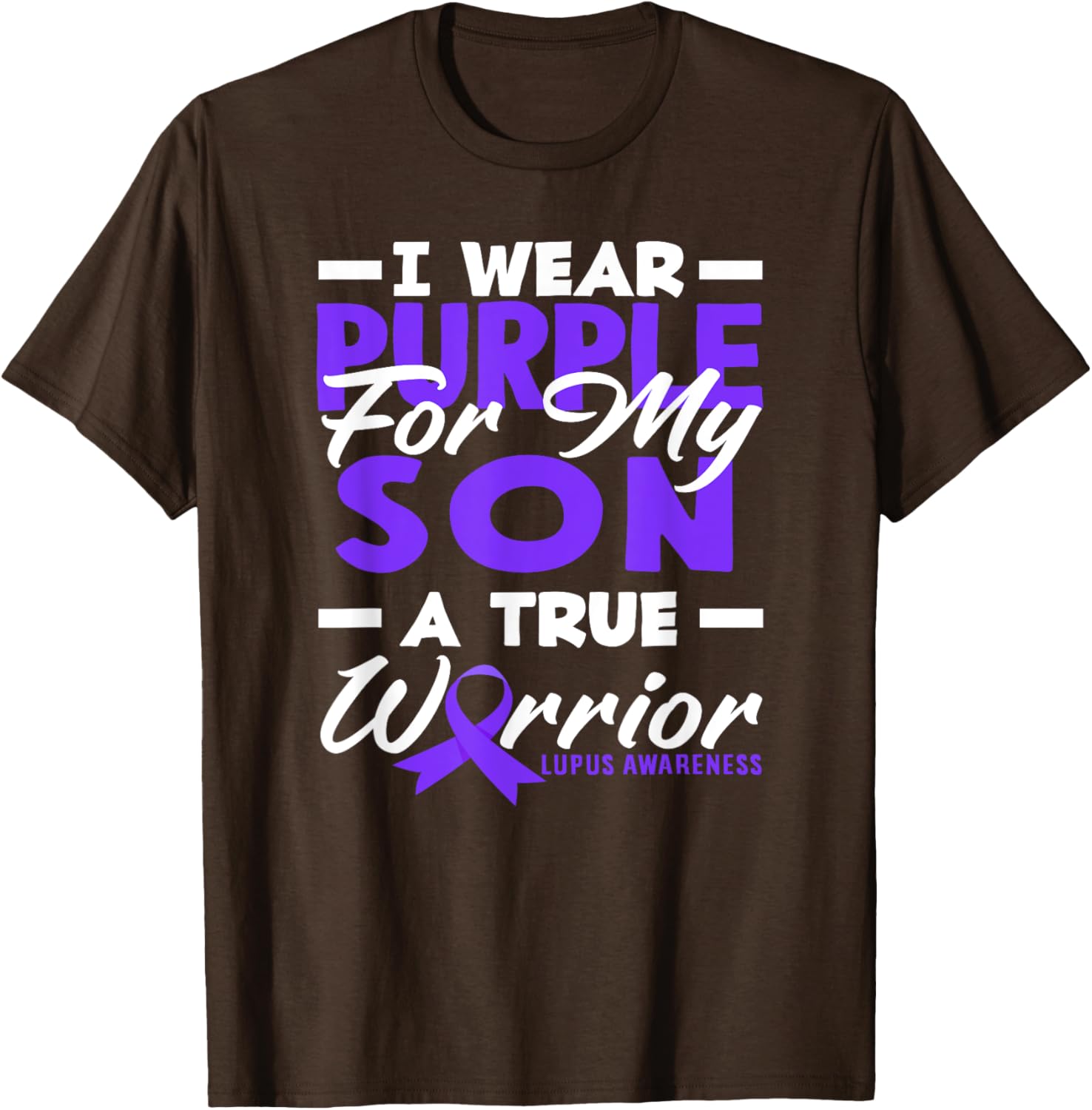 Wear Purple for Lupus Awareness T-Shirt for Proud Moms and Warriors - 7
