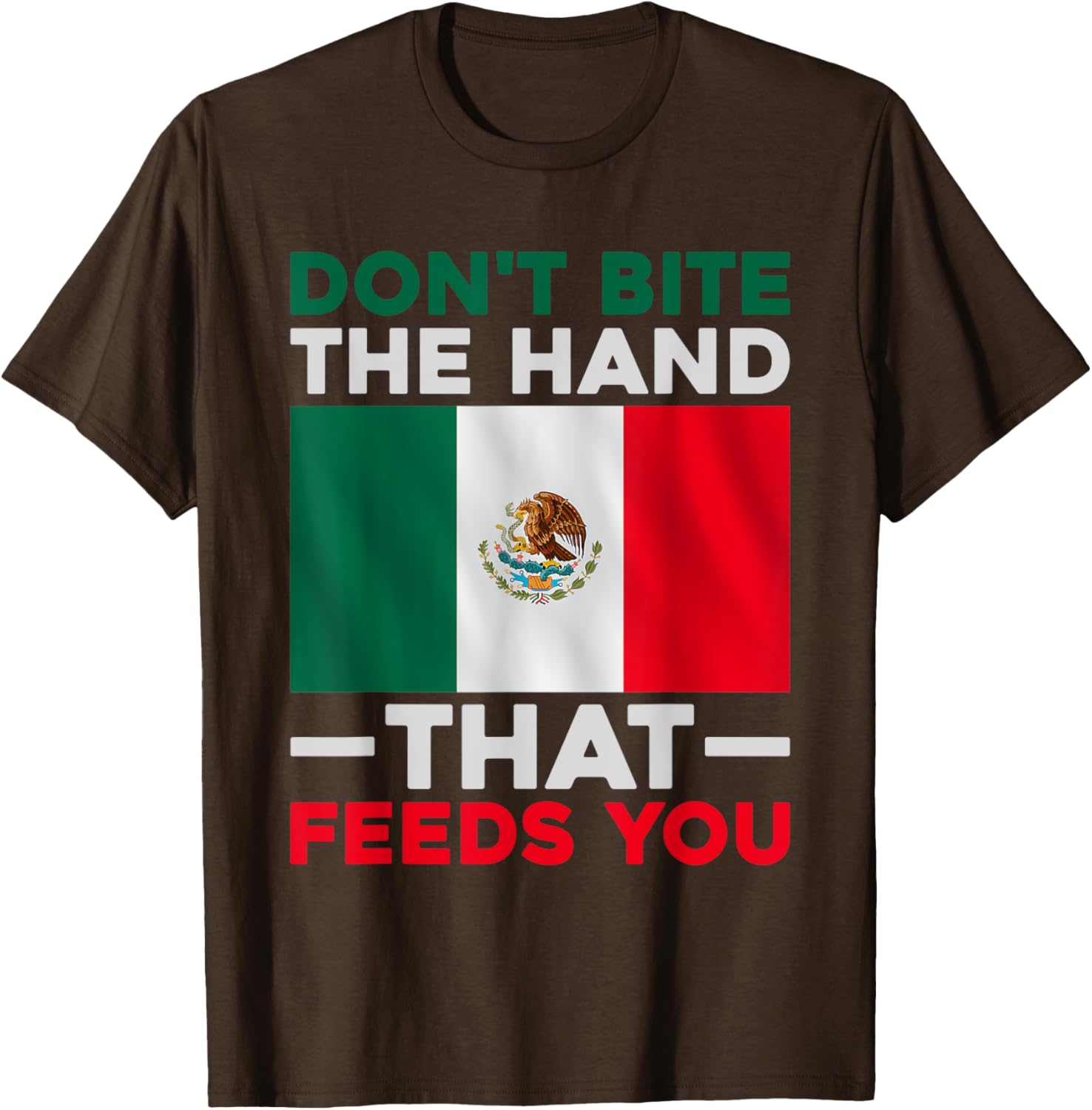 Don't Bite the Hand That Feeds You Immigration Ice Raids T-Shirt - 15