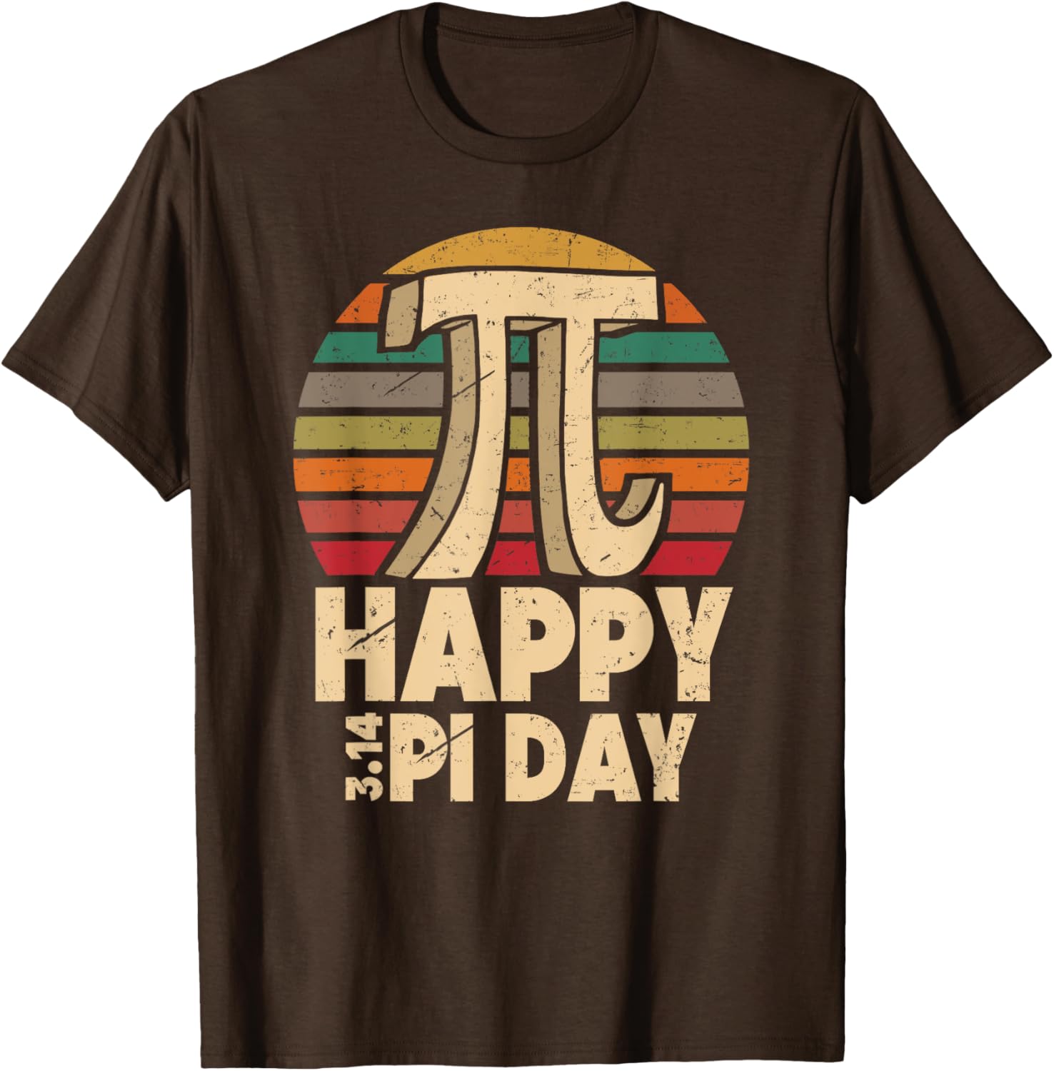 Vintage Happy Pi Day 3.14 Math Teacher T-Shirt for Pi Day Celebrations - 2