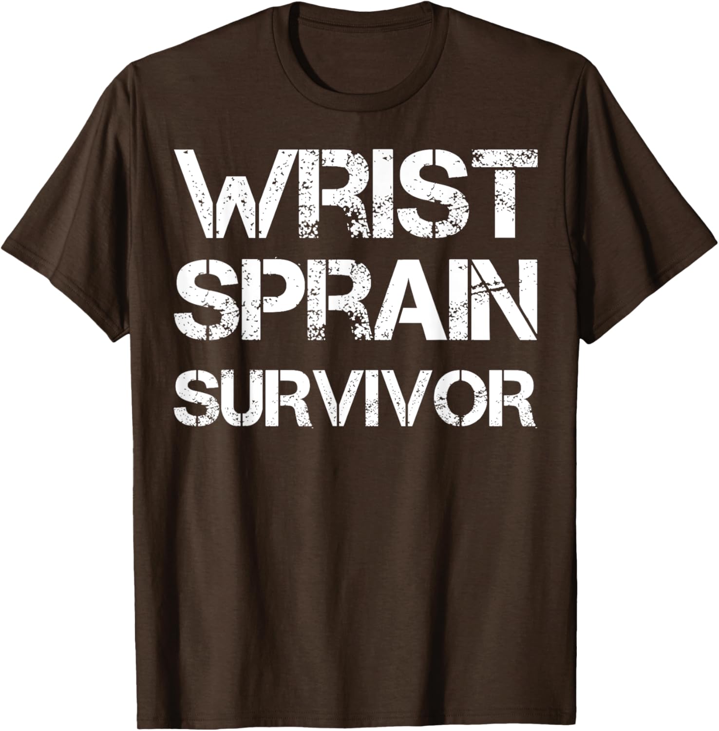 Wrist Sprain Survivor T-Shirt for Comfort and Recovery Support - 6