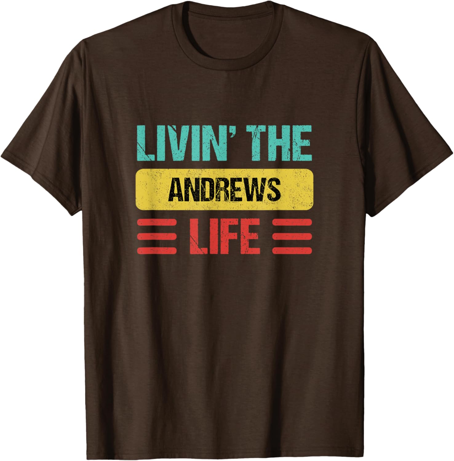 Personalized Andrews Name T-Shirt for Cool Casual Style and Fun - 26