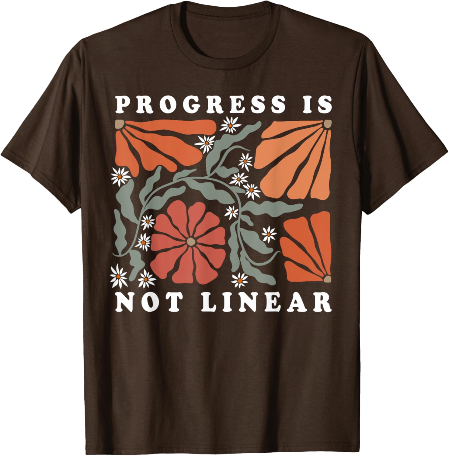 Boho Floral Special Education Teacher T-Shirt for Positive Progress - 8