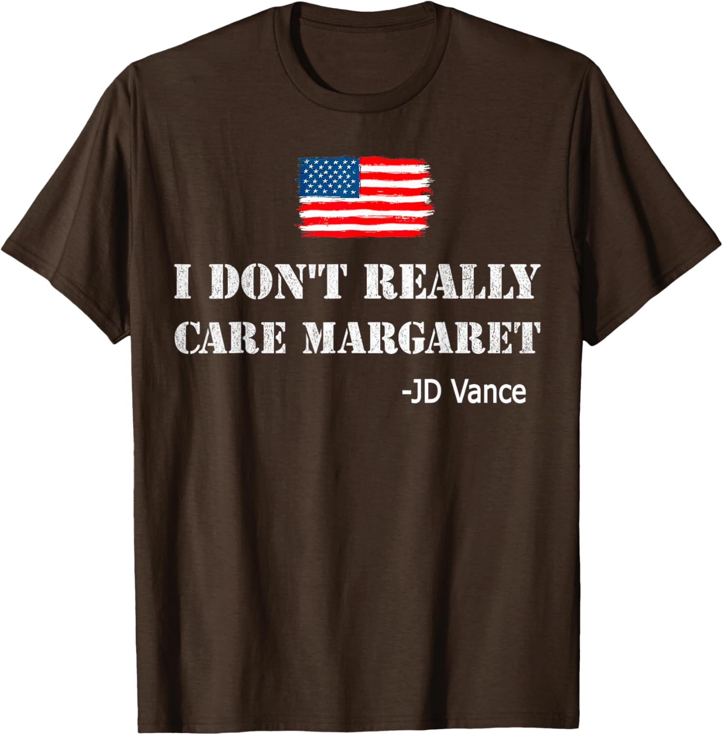 Funny Minimalist I Don't Really Care Margaret JD Vance T-Shirt for Fans - 12