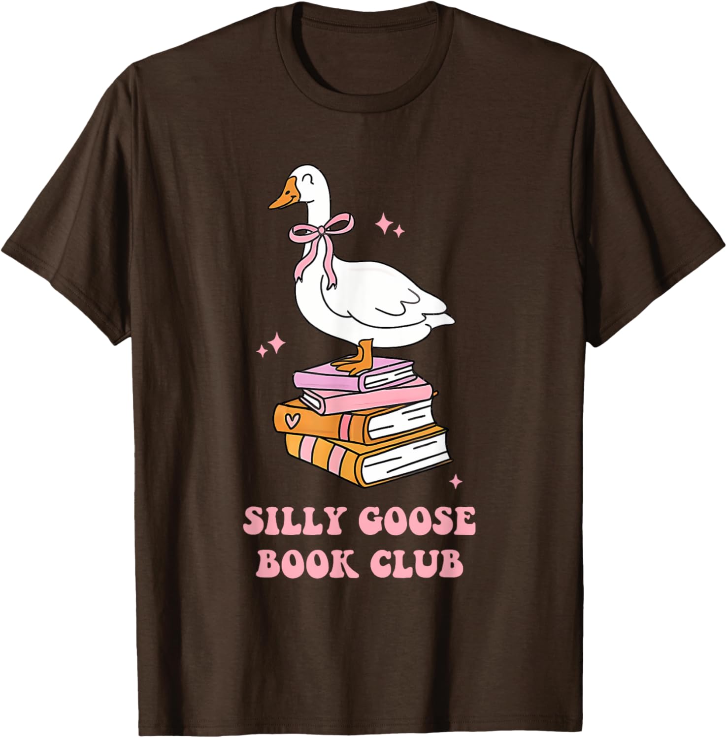 Silly Goose Book Club Funny T-Shirt for Book Lovers and Readers - 6
