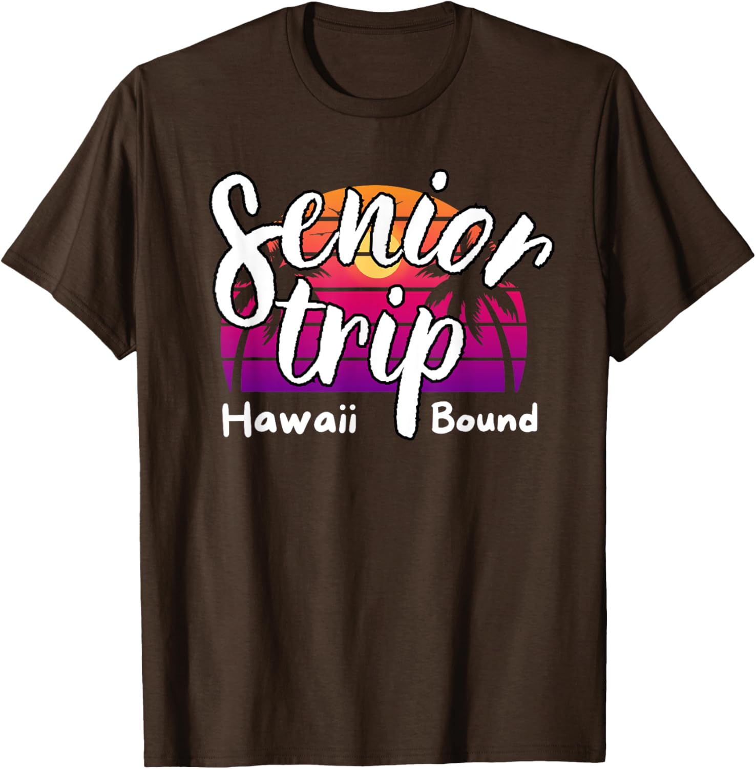 Senior Trip Hawaii Bound Tropical Family Vacation T-Shirt 2025 - 23