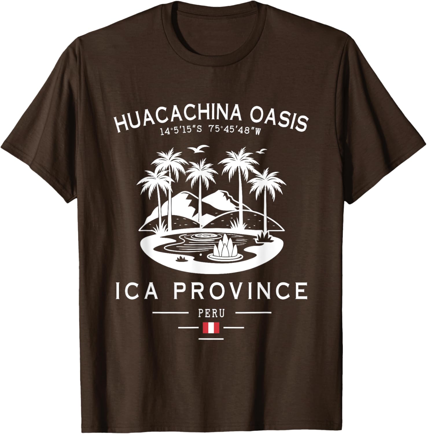 Huacachina Oasis T-Shirt Perfect for Adventure Lovers in the Peruvian Desert - 13