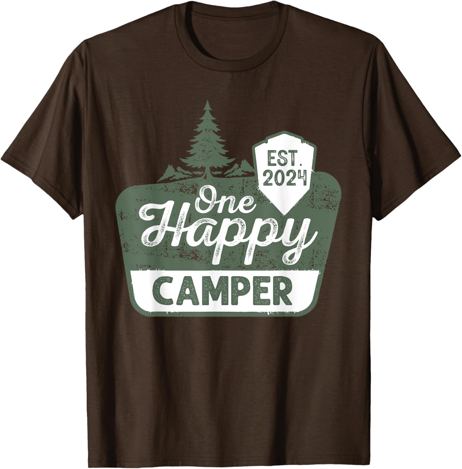 One Happy Camper Matching Family Birthday T-Shirt for Fun Celebrations - 20
