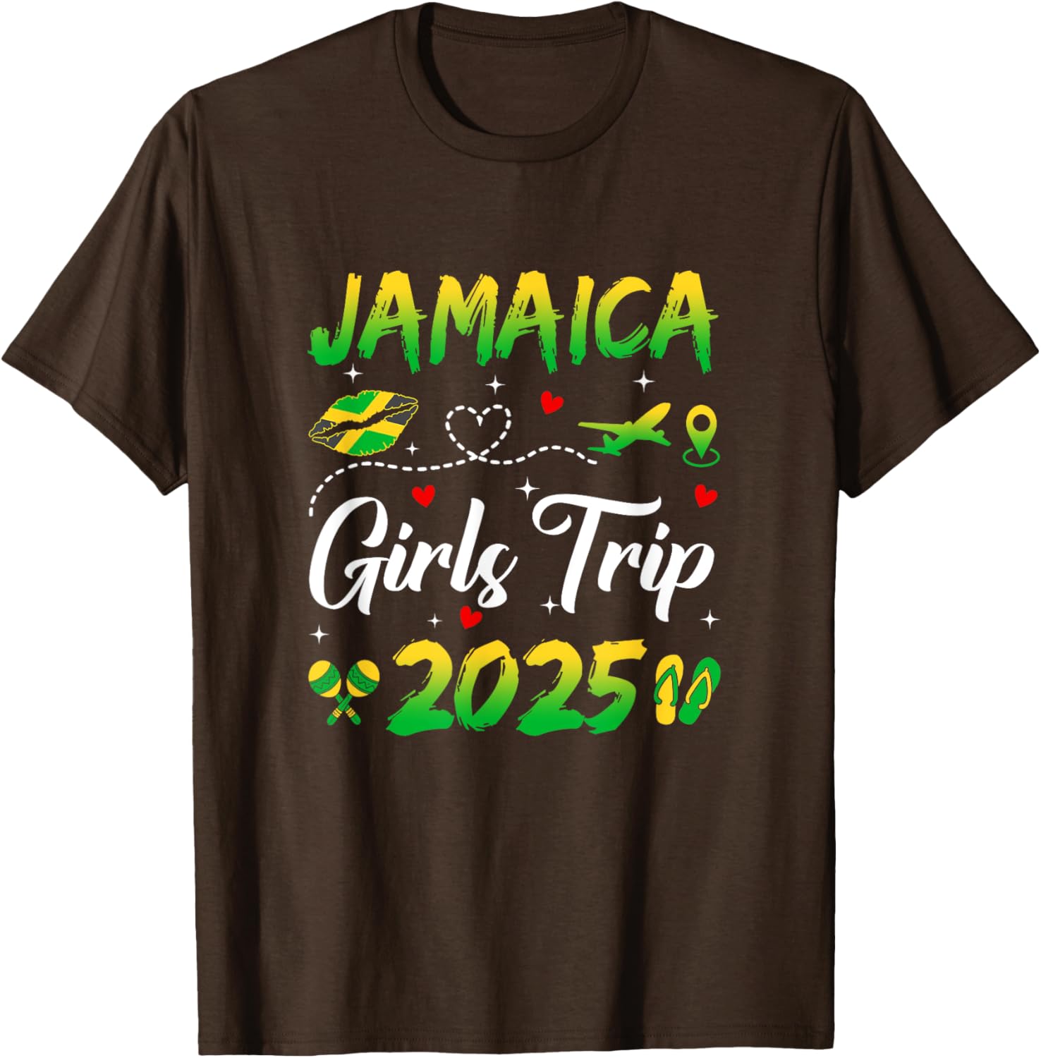 Jamaica Girls Trip 2025 Summer Matching T-Shirts for Fun Getaways - 25