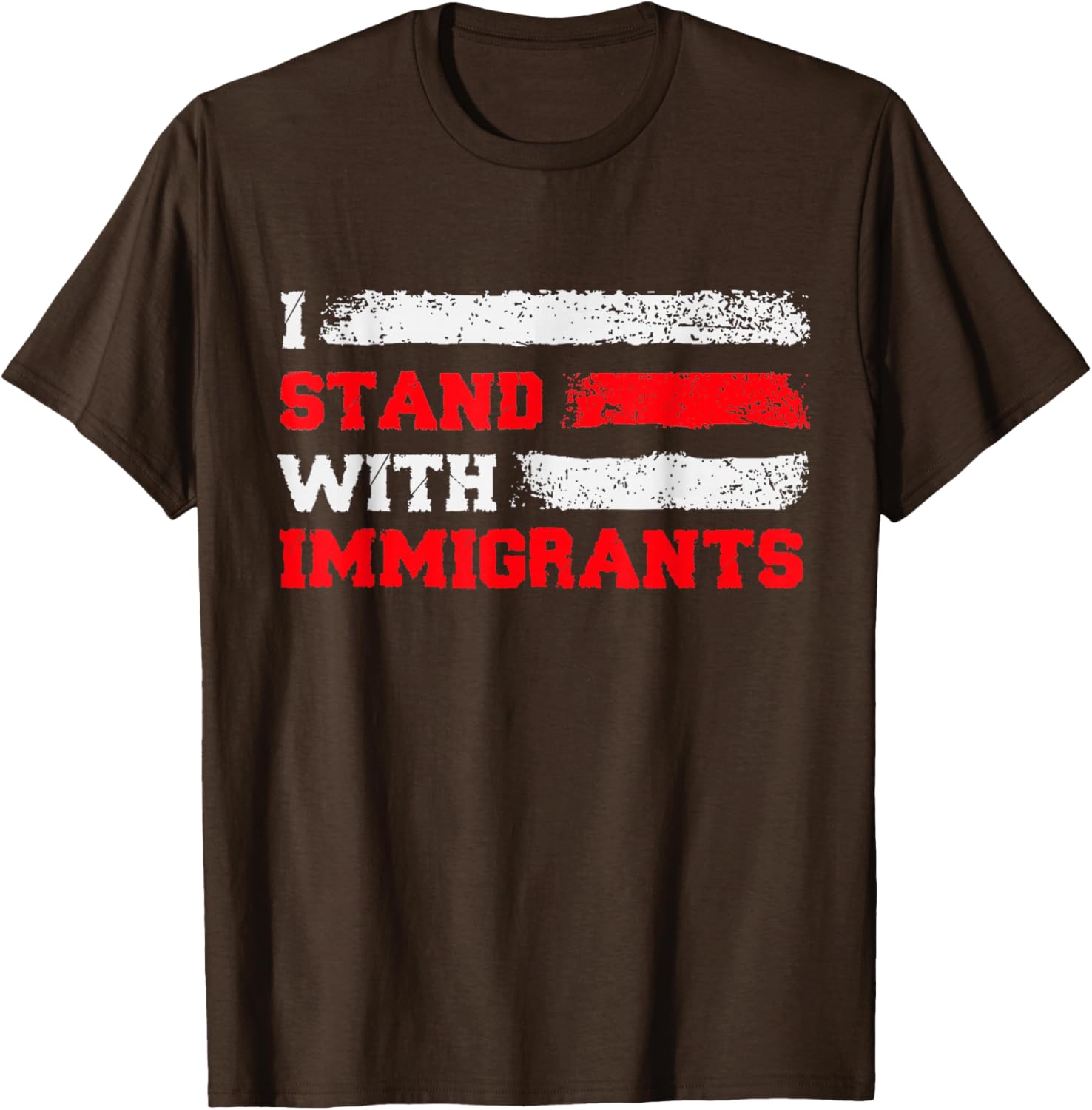 I Stand With Immigrants T-Shirt - Stylish Supportive Apparel for All - 12