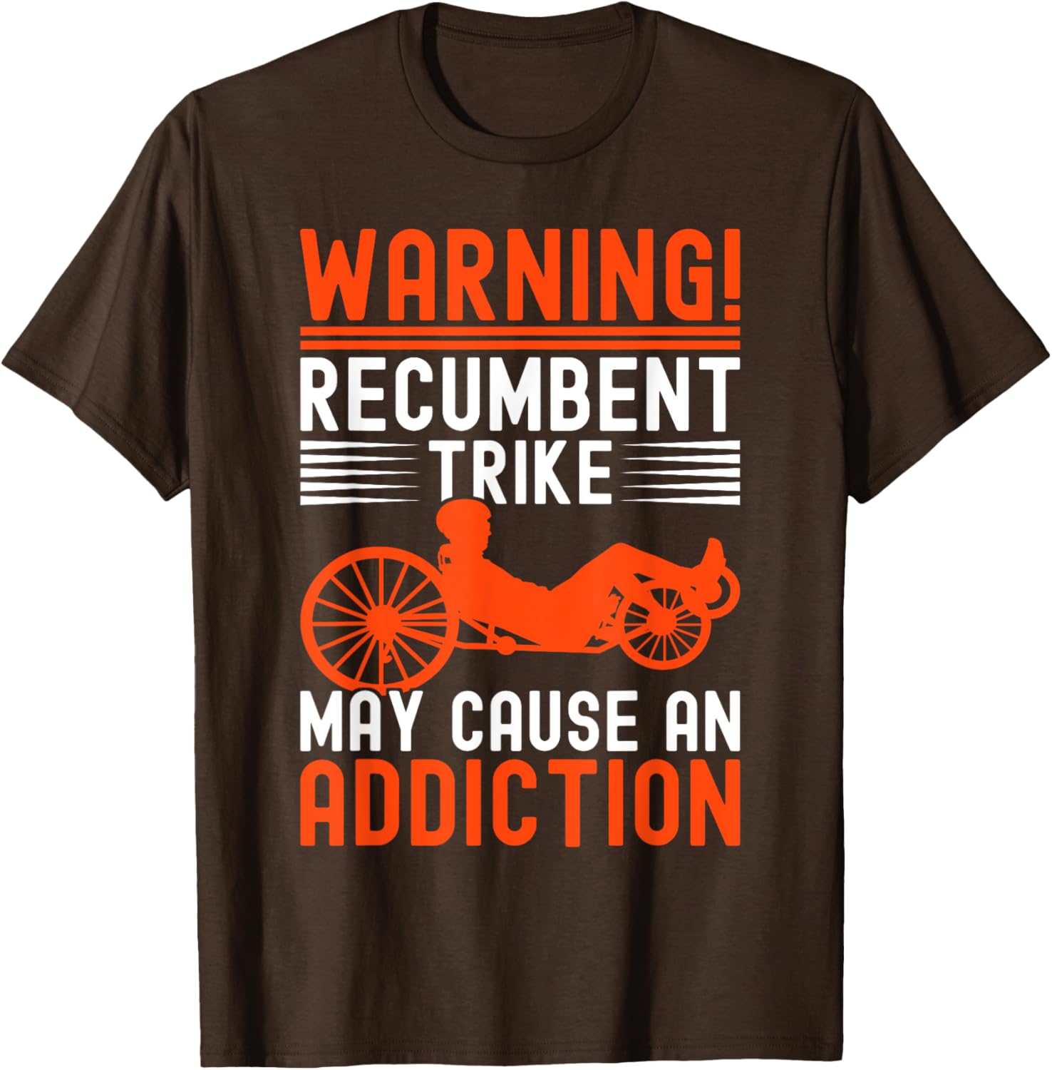 Recumbent Trike Cycling T-Shirt for Cycling Enthusiasts and Riders - 6