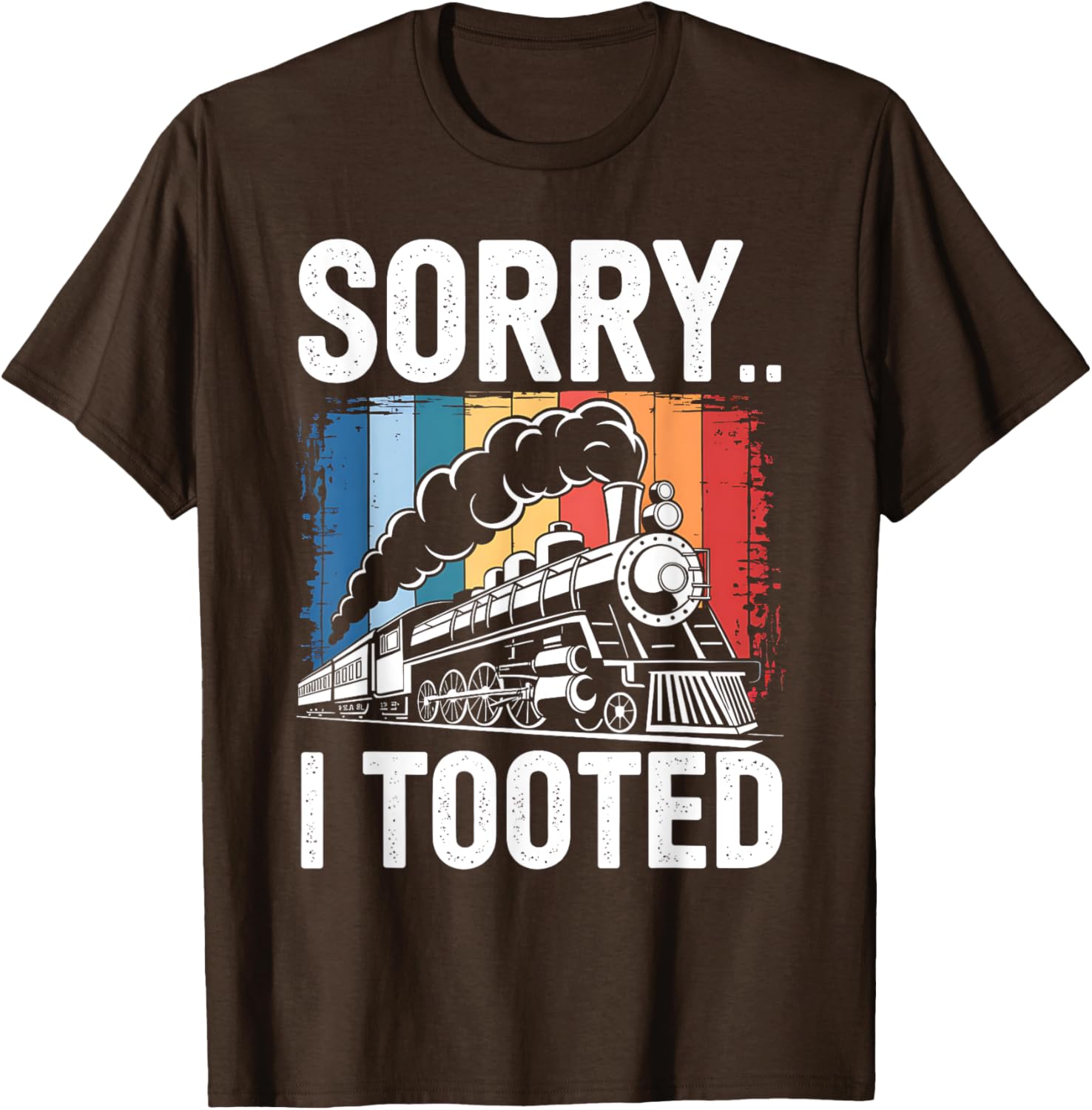 Funny Train Sorry I Tooted T-Shirt for Kids - Perfect Railroad Gift - 8