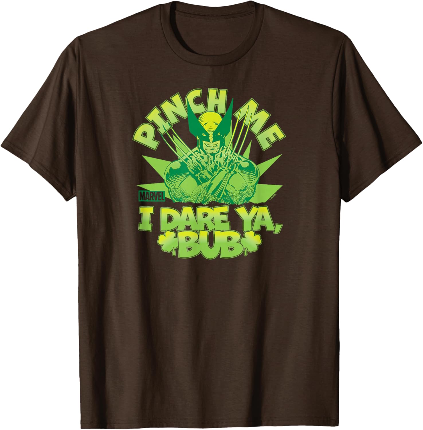 Wolverine St. Patrick's Day Pinch Me T-Shirt for Festive Fun - 1