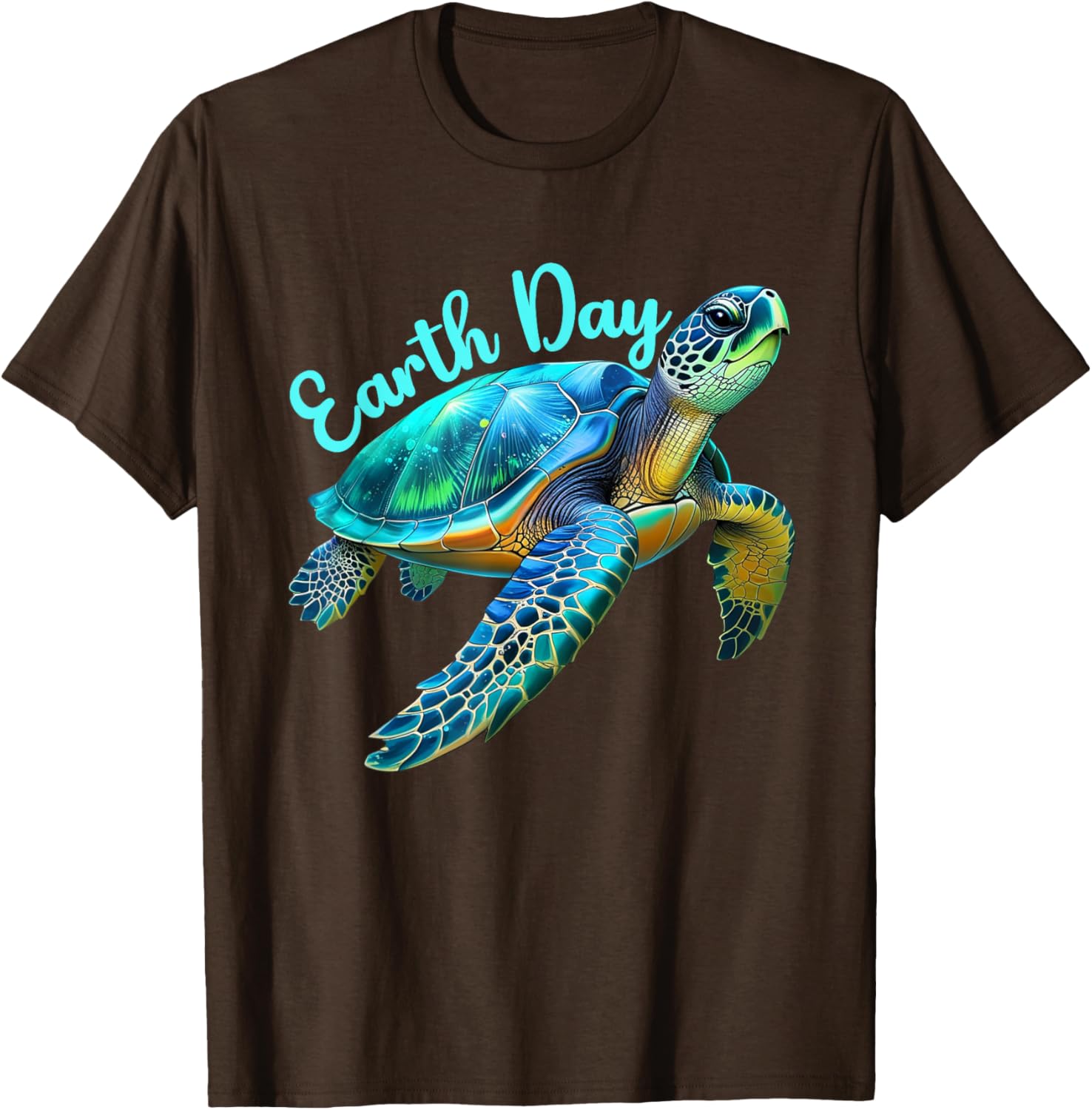 Sea Turtle Earth Day T-Shirt for Men and Women - Save the Planet! - 5