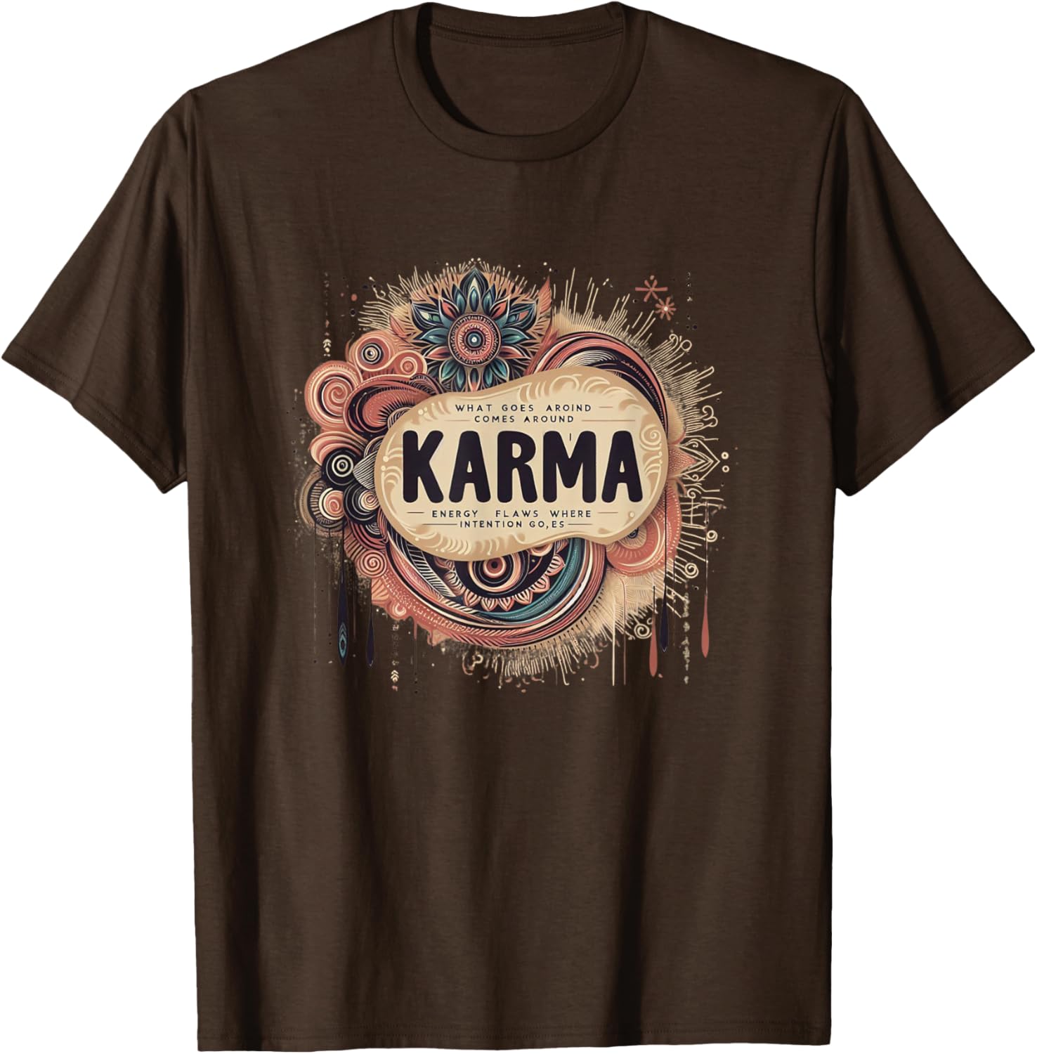 Inspirational Karma Quote Tee - Spread Positive Energy with Style - 17