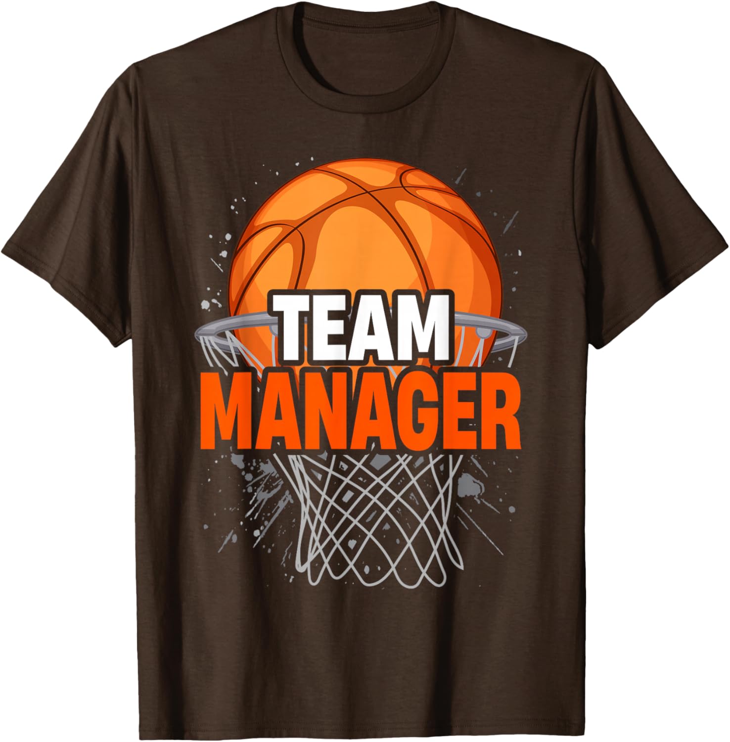 Basketball Team Manager T-Shirt for Sports Game Lovers and Fans - 17