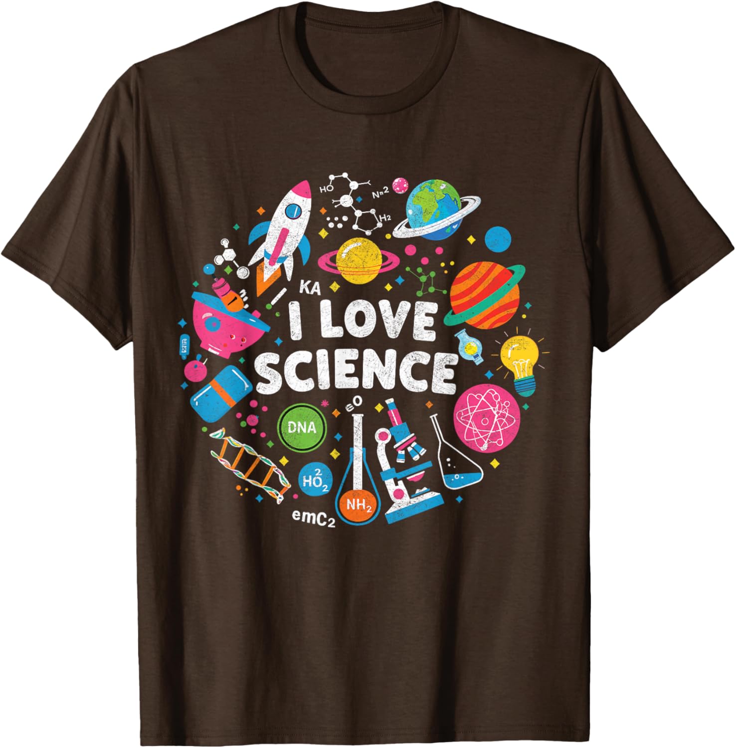 I Love Science T-Shirt for Kids - Perfect Gift for Young Science Lovers - 4