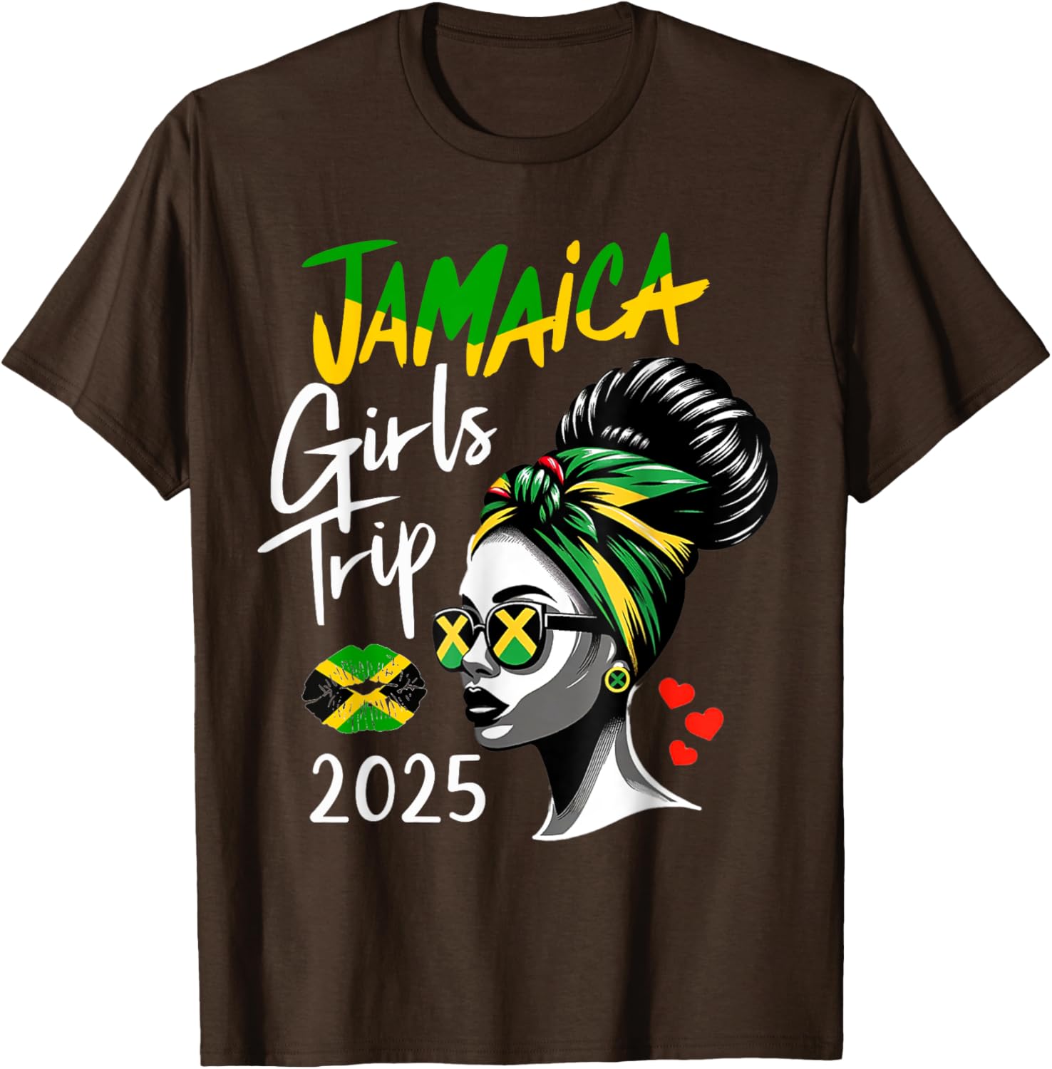 Jamaica Girls Trip 2025 Matching Summer Vacation T-Shirt for Women - 16