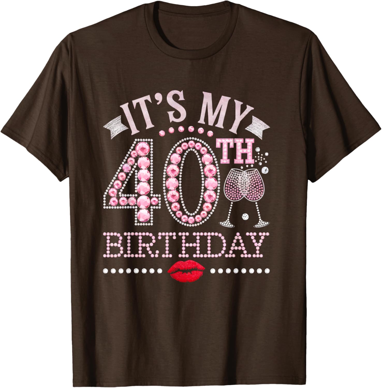 40th Birthday Queen T-Shirt for Women – Fun 40 Year Old Gift Apparel - 3