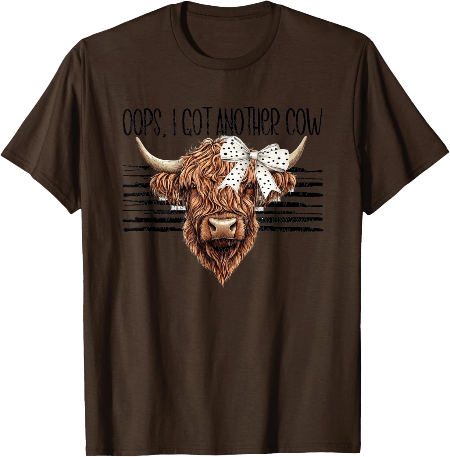 Oops I Got Another Cow T-Shirt Fun Animal Tee for Casual Comfort - 5