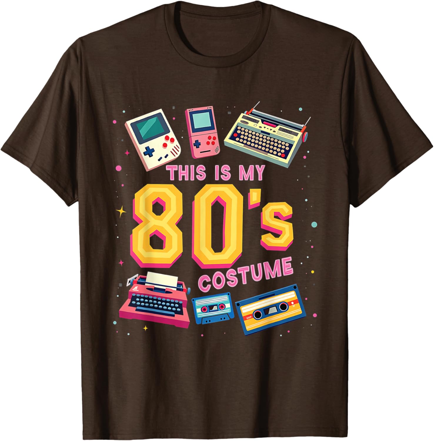 Retro 80's Costume Classic T-Shirt for Nostalgic Throwback Fun - 2