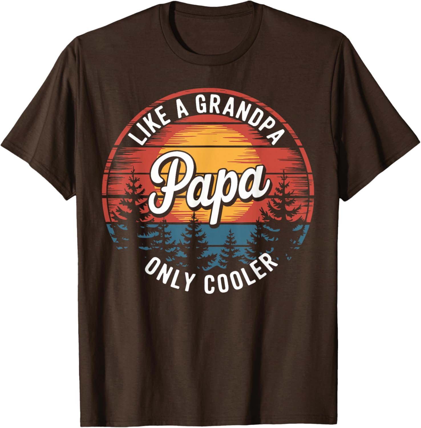 Cool Funny Dad T-Shirt Papa Like A Grandpa Definition Gift for Fathers - 15