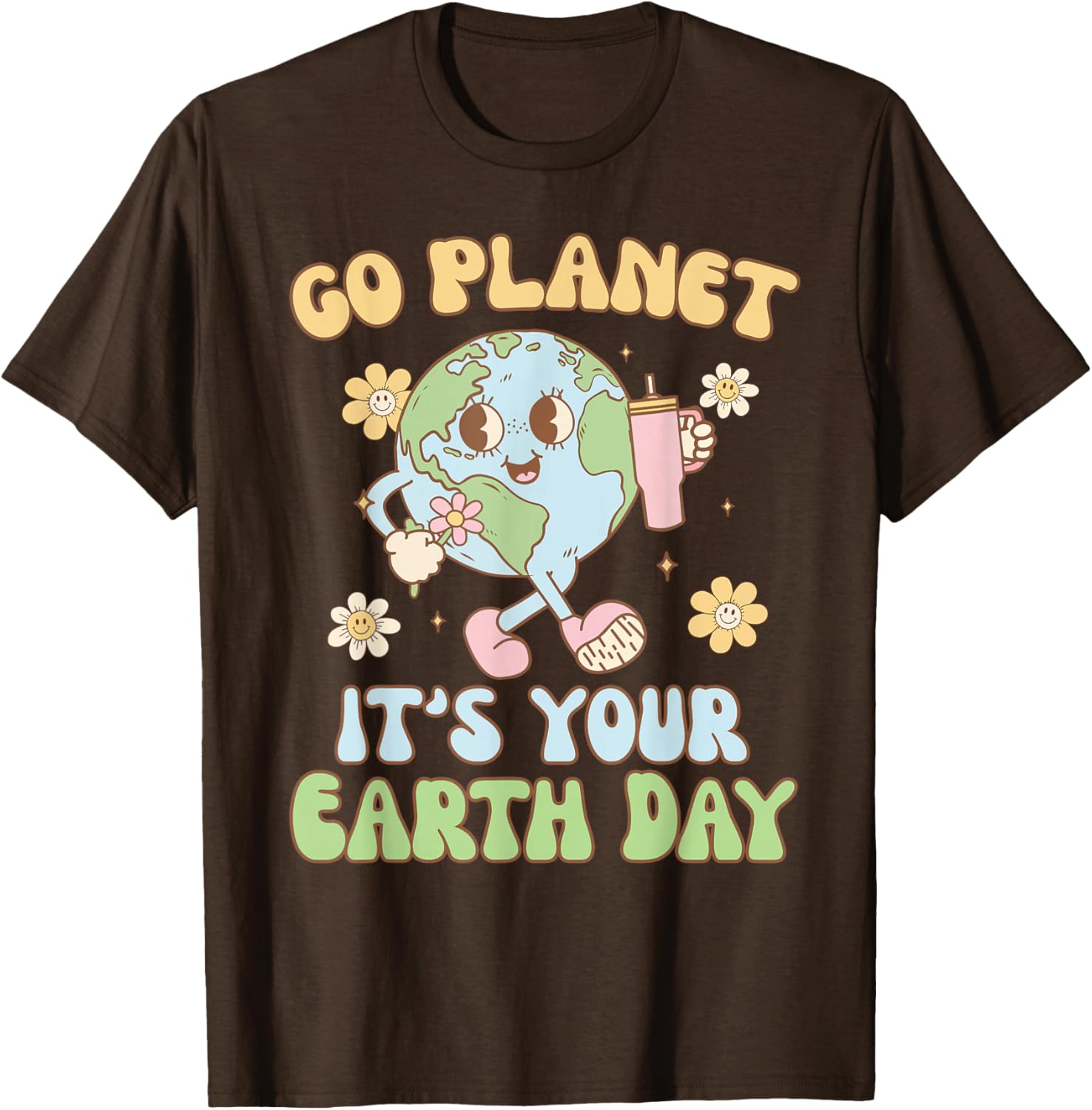 Earth Day 2025 Go Planet T-Shirt for Men, Women, and Kids - 14