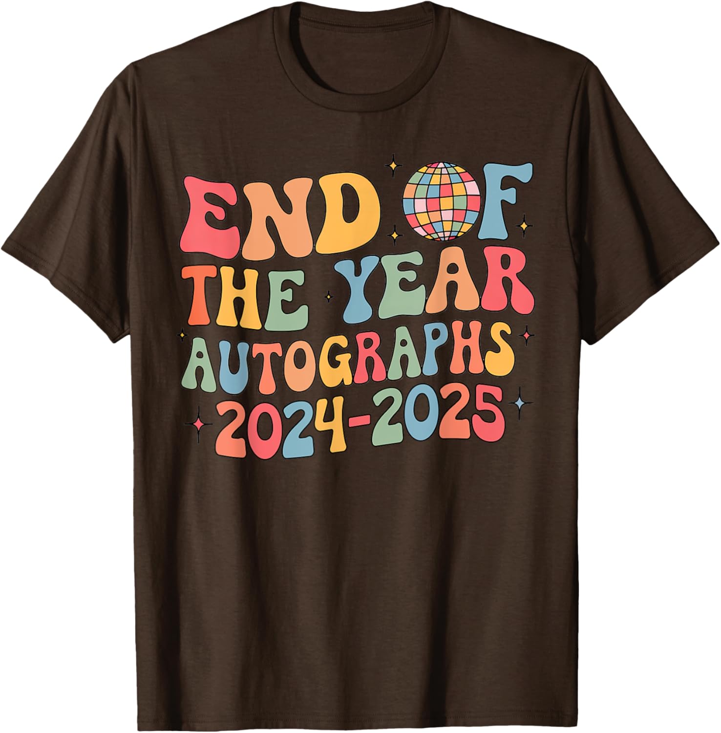 End of Year Autographs T-Shirt for Last Day of School 2024/2025 - 2