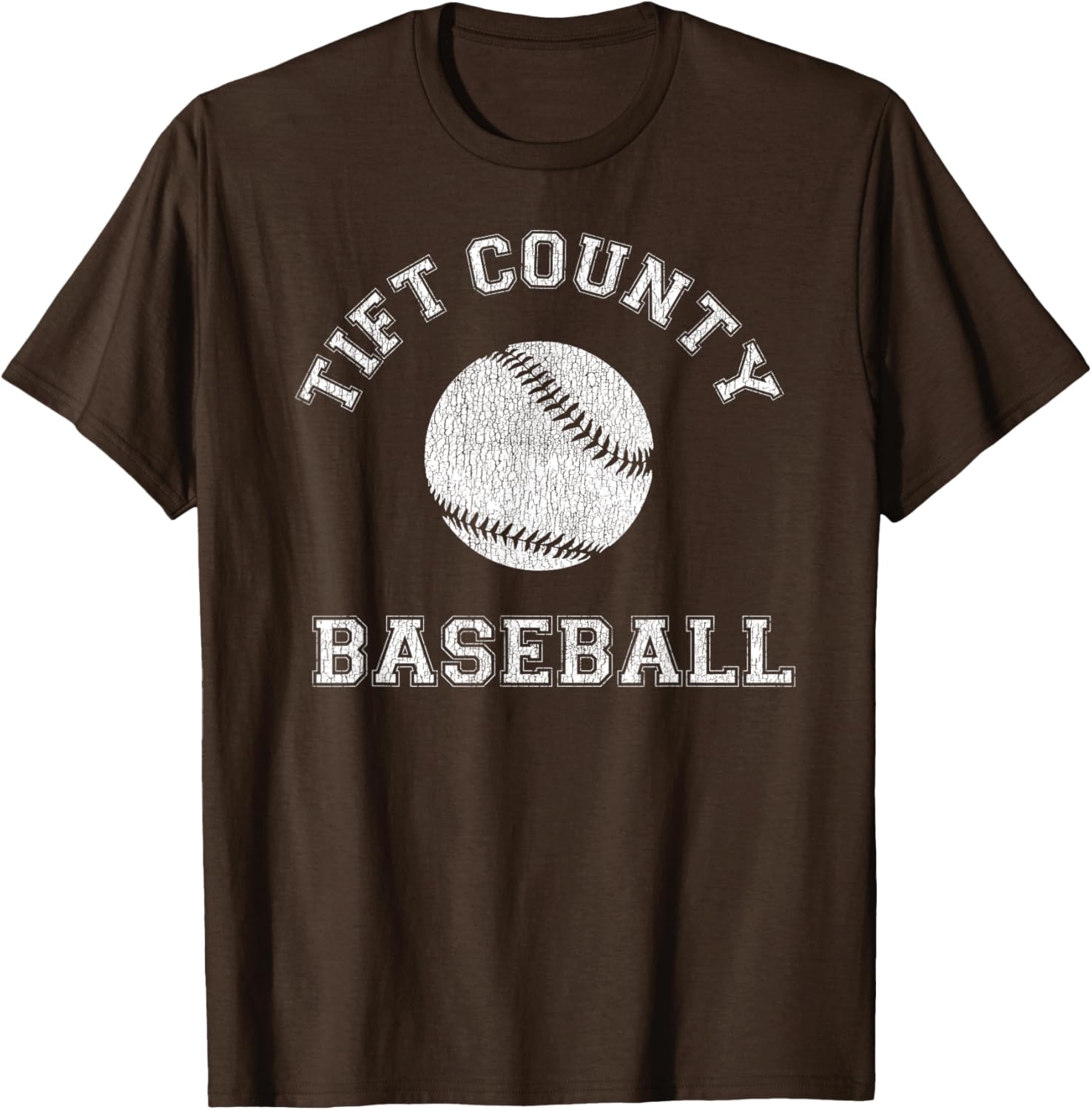 Tift County Baseball Distressed Retro Classic T-Shirt for Fans - 21