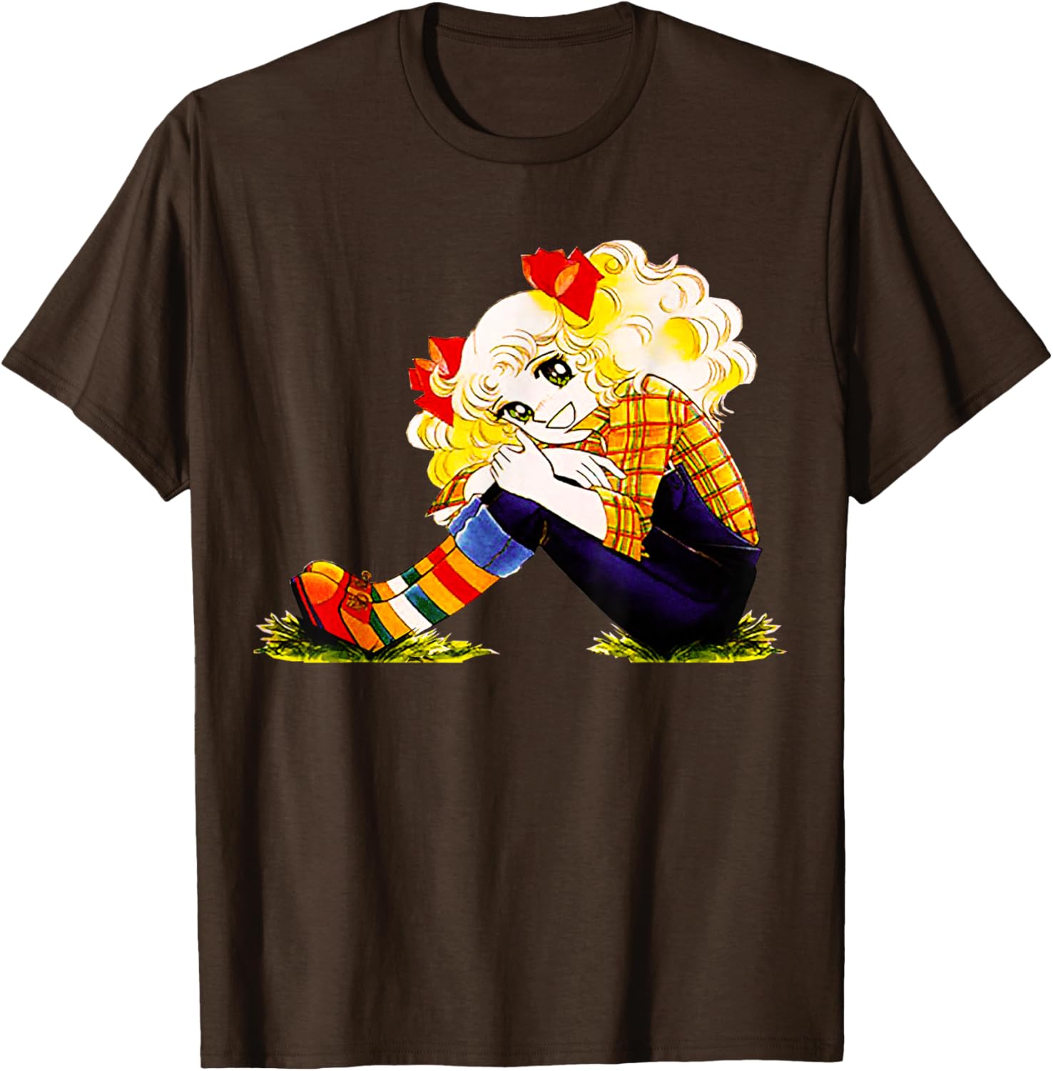 Retro 80s Japanese Candy Anime T-Shirt for Streetwear Lovers - 2