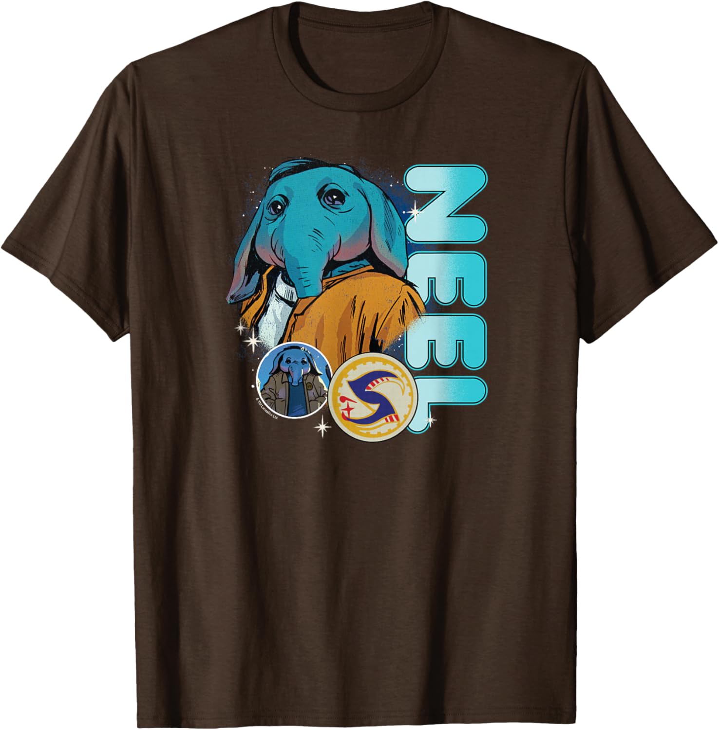 Star Wars Skeleton Crew Neel Bootleg T-Shirt for Fans and Collectors - 3