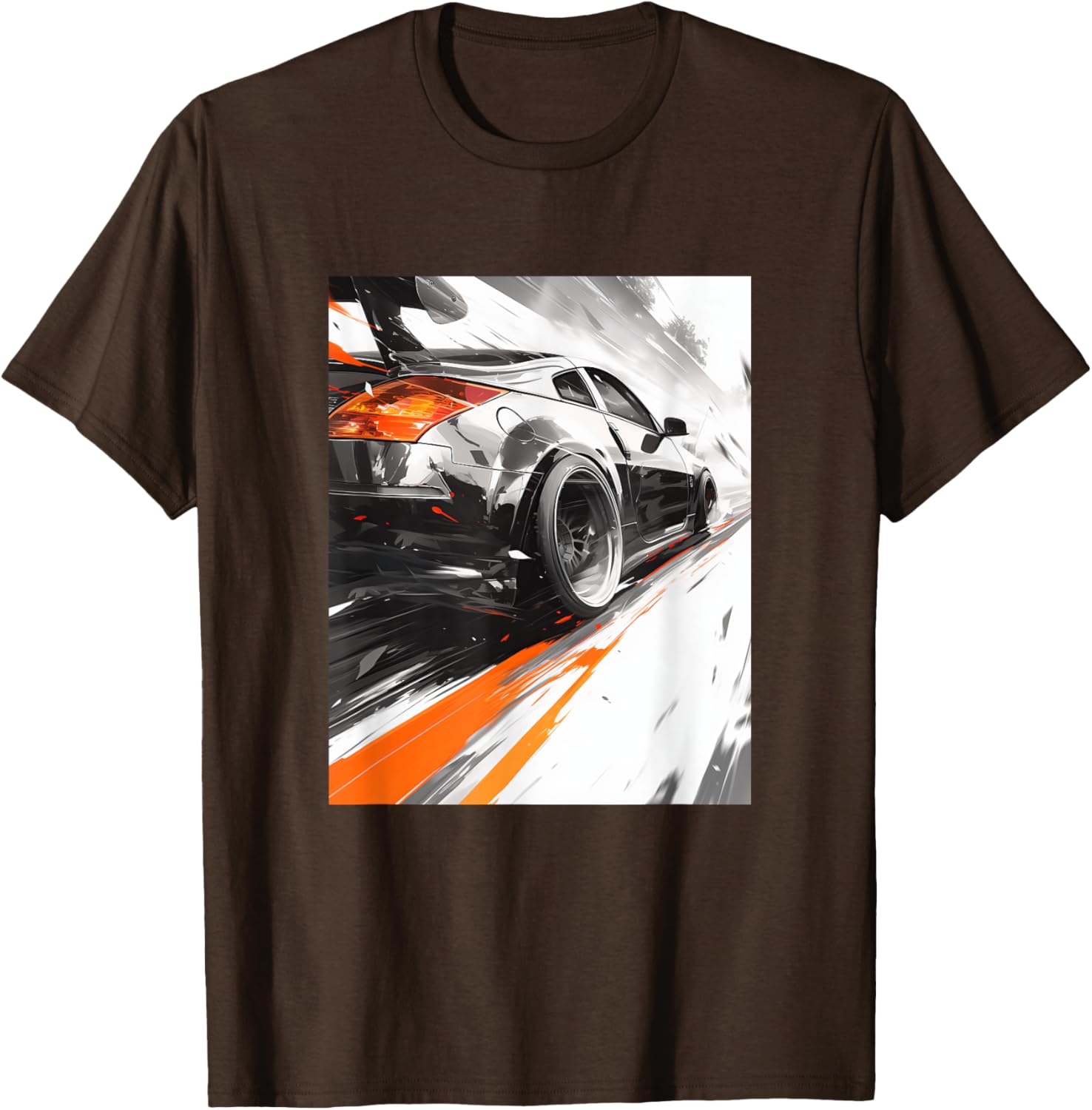 JDM Race 350 Z33 Tuning Drift Import Graphic T-Shirt for Car Enthusiasts - 5