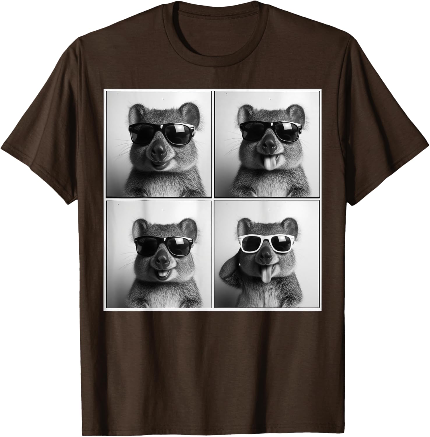 Quokka Photo Booth Funny Birthday T-Shirt for Men and Women - 8