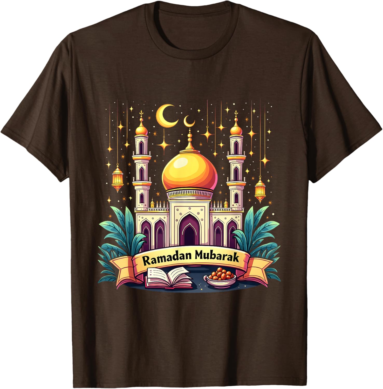 Happy Ramadan Mubarak T-Shirt 2025 Celebrating the Joy of Ramadan - 7