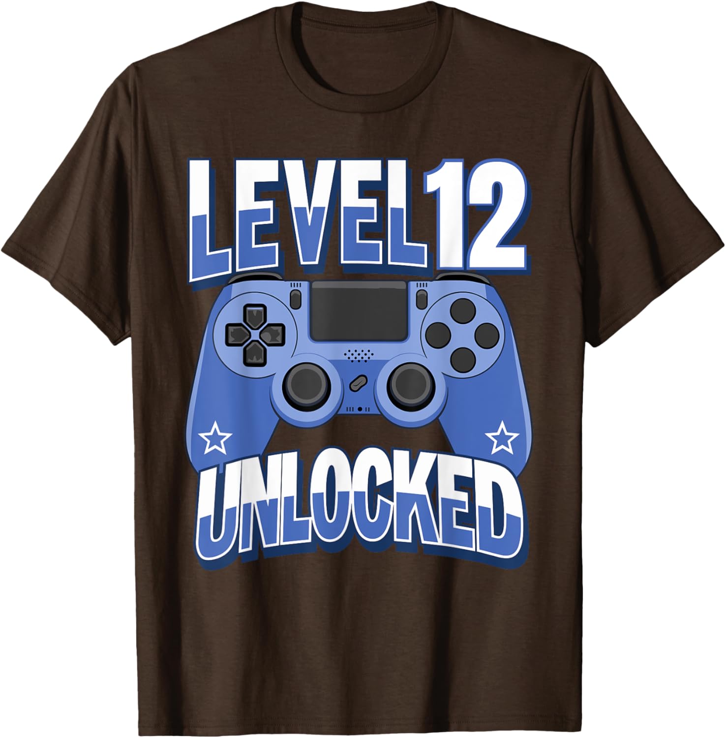 Level 12 Unlocked Funny Video Gamer Tee for 12th Birthday Celebration - 12