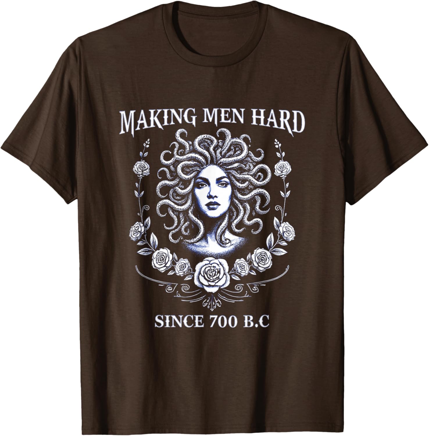 Medusa Tee Making Men Bold Since 700 BC Greek Mythology T-Shirt - 1