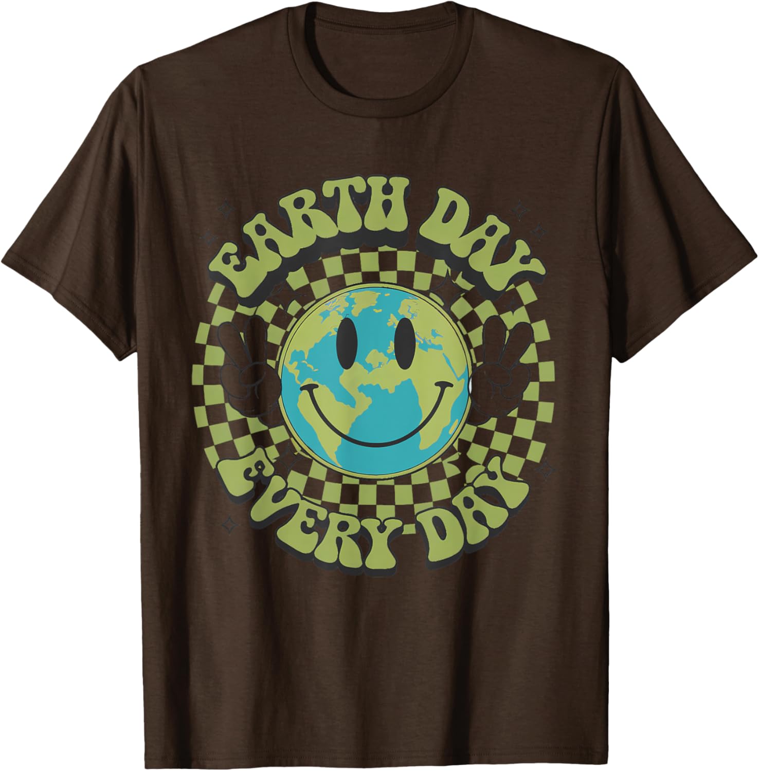 Funny Earth Day Everyday Hippie Planet T-Shirt for Men and Women - 19
