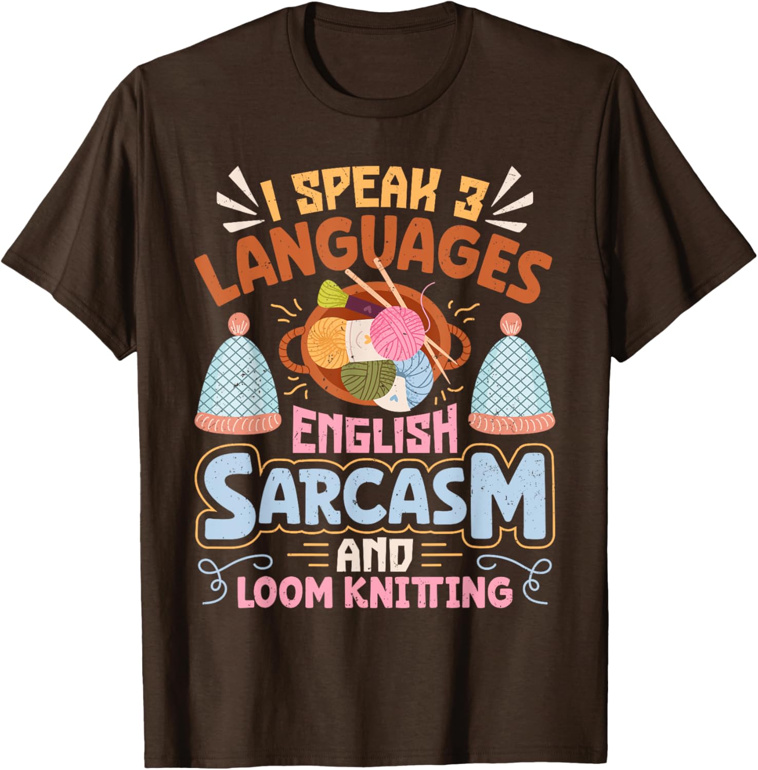 Yarn Collecting Loom Knitter Kit for Creative Fiber Artists T-Shirt - 1