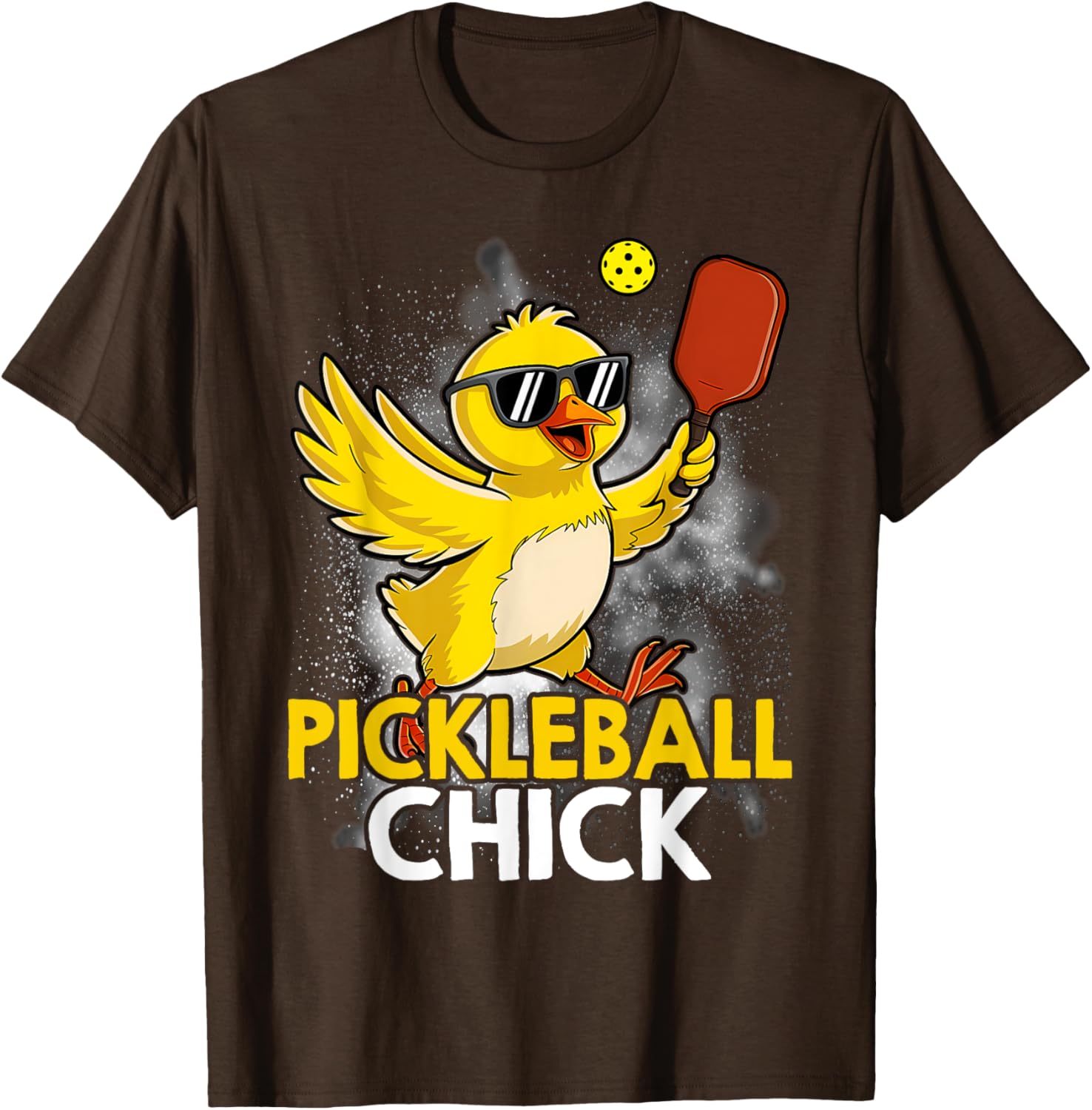 Funny Pickleball Chick T-Shirt for Women Girls Kids Toddler - 3