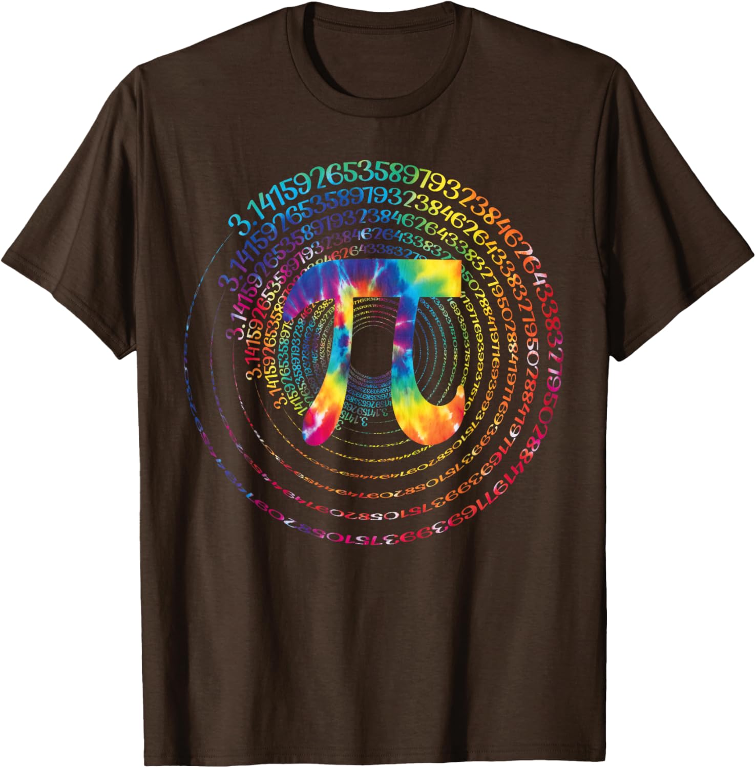 Funny Pi Day Tie Dye T-Shirt - Celebrate Math with 3.14 Style! - 10