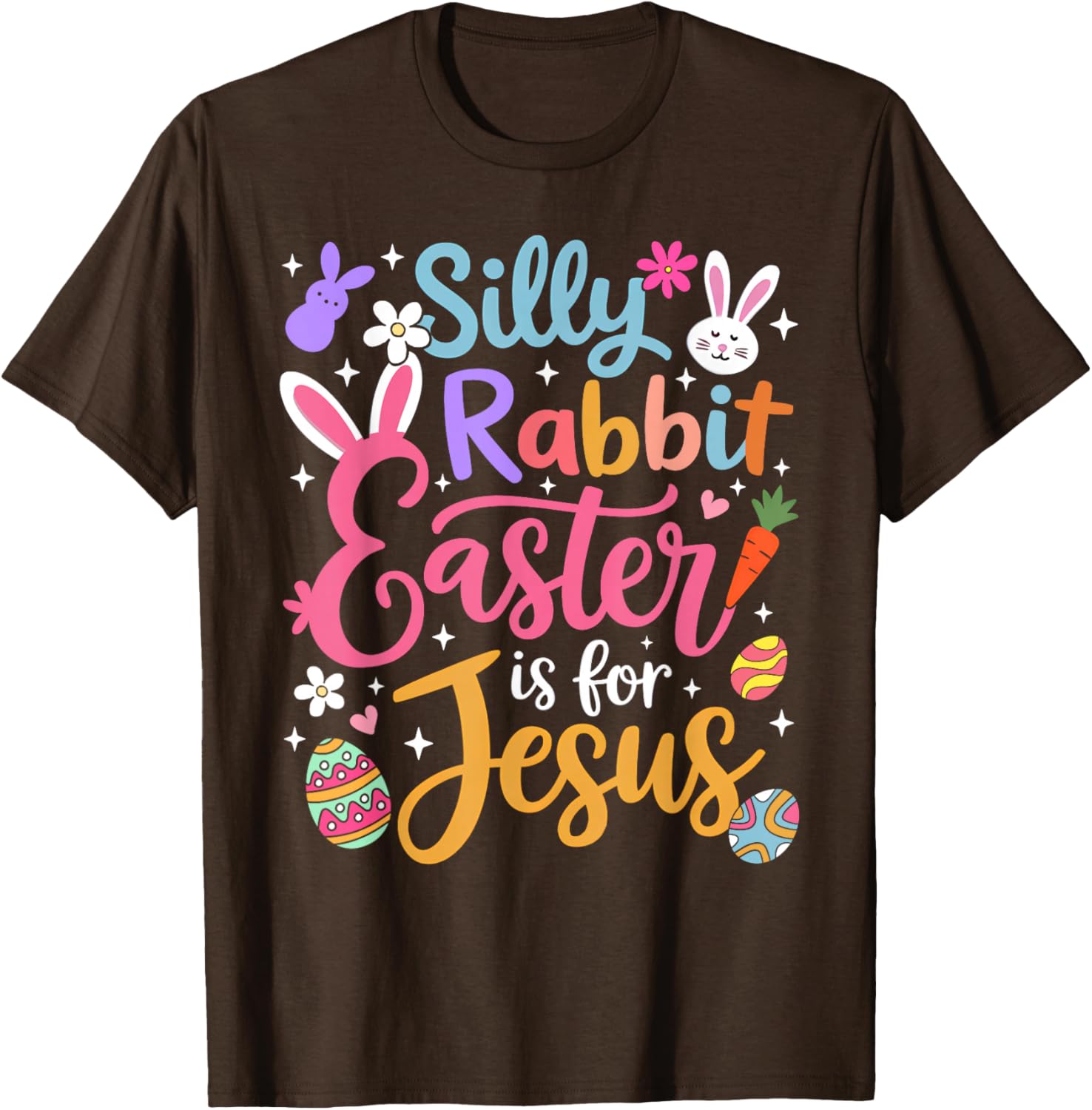 Silly Rabbit Easter Is For Jesus Christian T-Shirt for Faithful Celebrations - 8