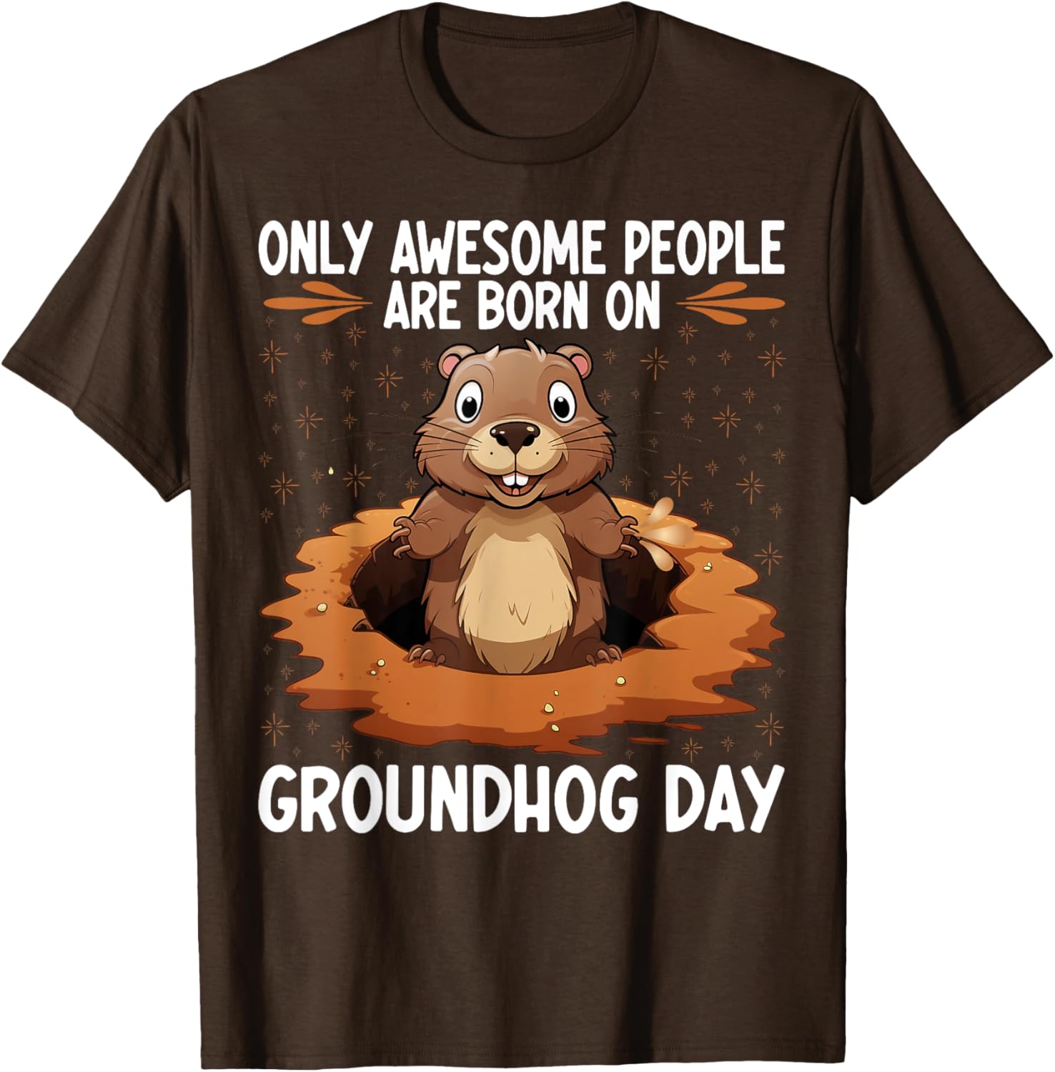 Funny Groundhog Day Birthday T-Shirt for Unique Celebrations - 12