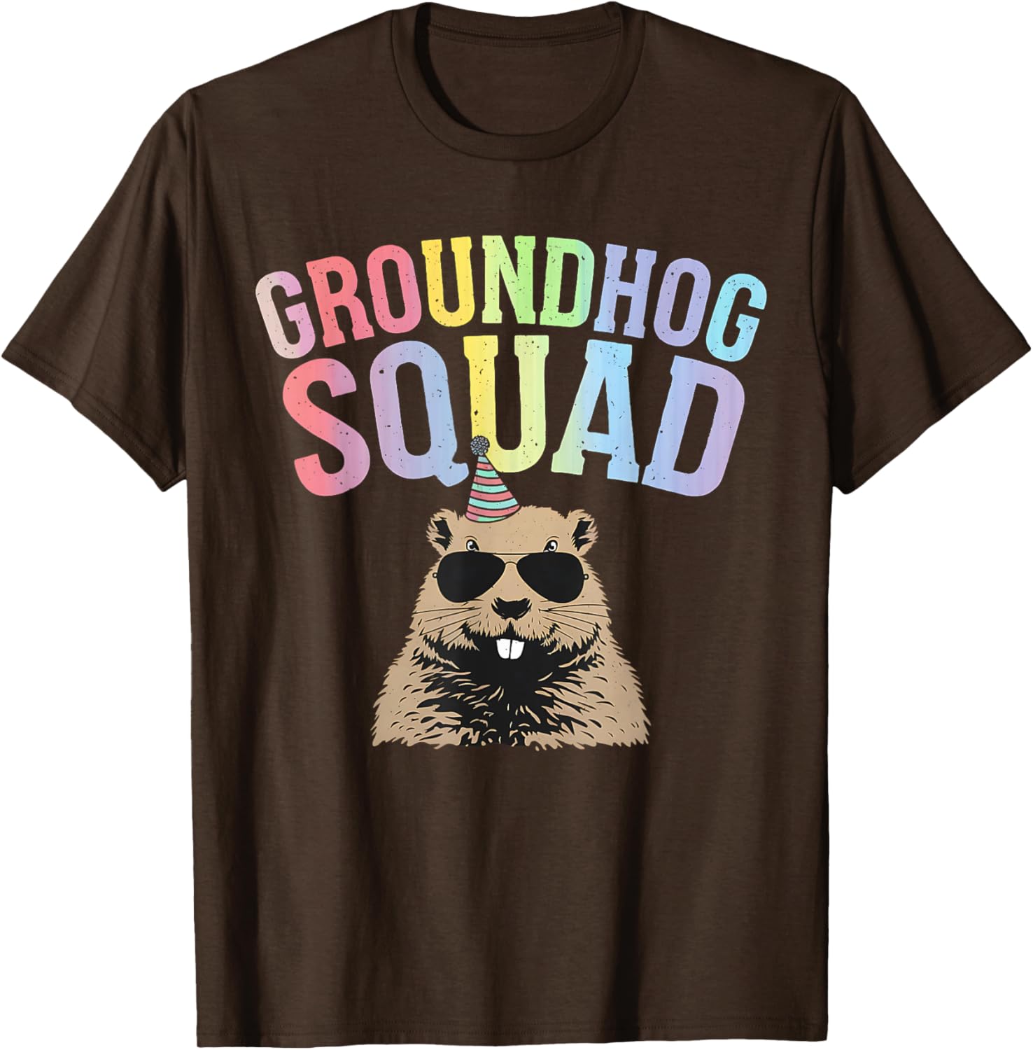 Funny Groundhog Squad T-Shirt for Happy Groundhog Day Family Fun - 3