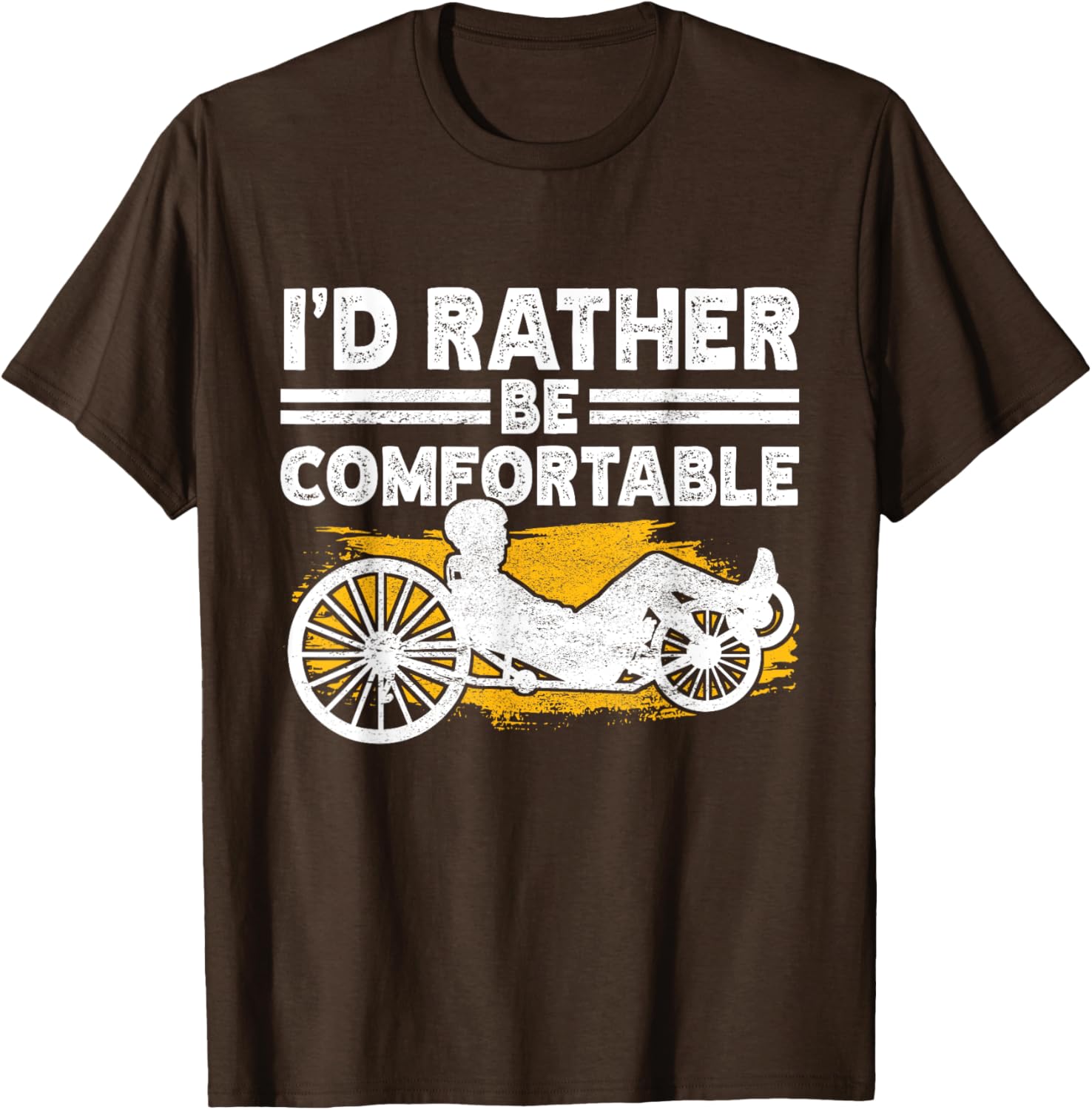 Recumbent Trike Cycling Bike T-Shirt for Comfortable Rides and Style - 5