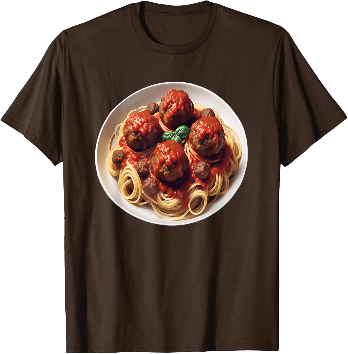 Spaghetti and Meatballs T-Shirt Fun Foodie Apparel for Pasta Lovers - 2