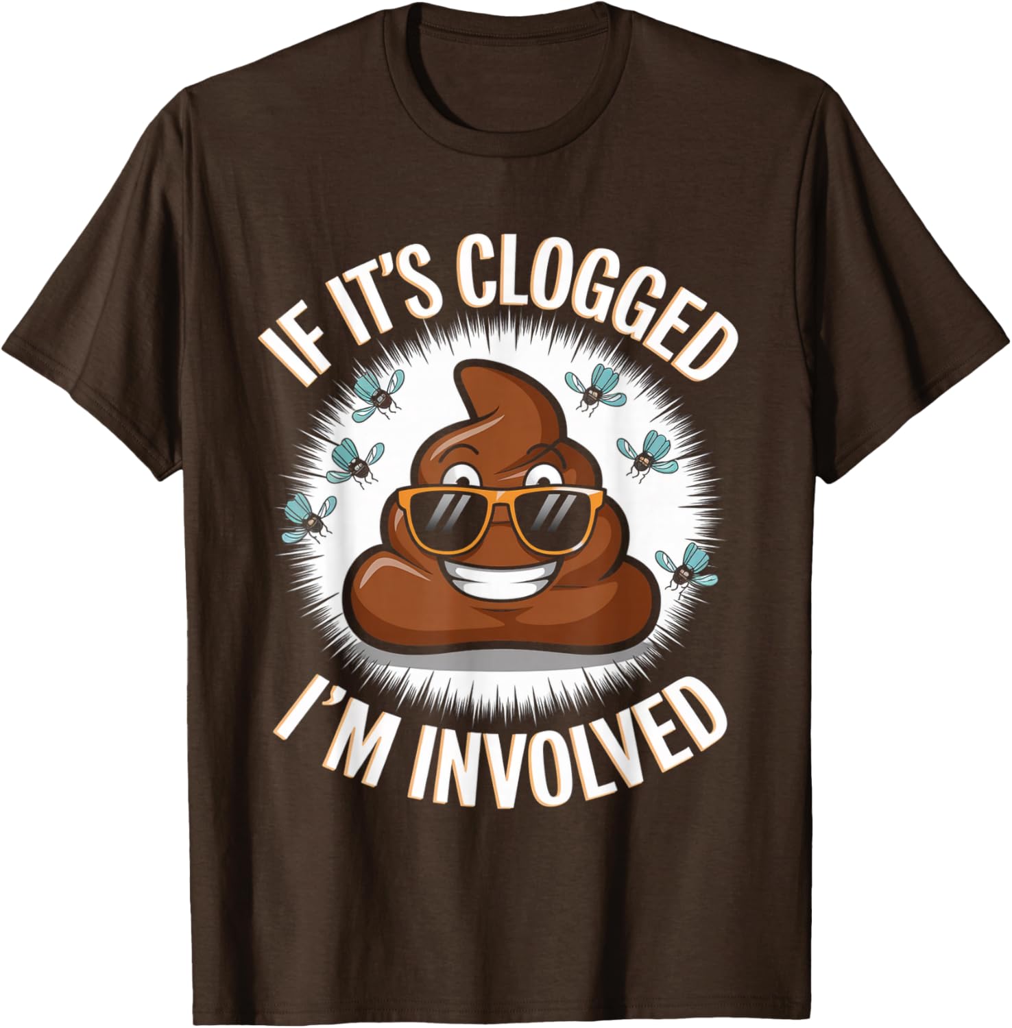 Funny Toilet Joke Dad T-Shirt for Unclogging Clogs in Style - 2