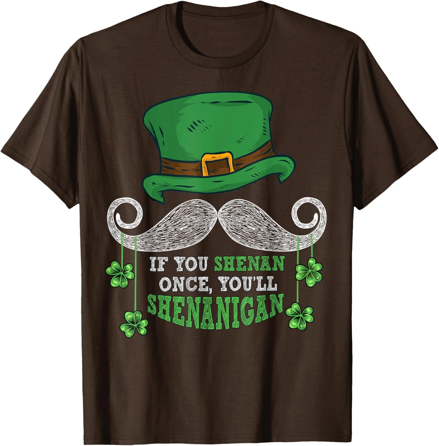 Funny St. Patrick's Day Shenanigan T-Shirt for Festive Fun - 4