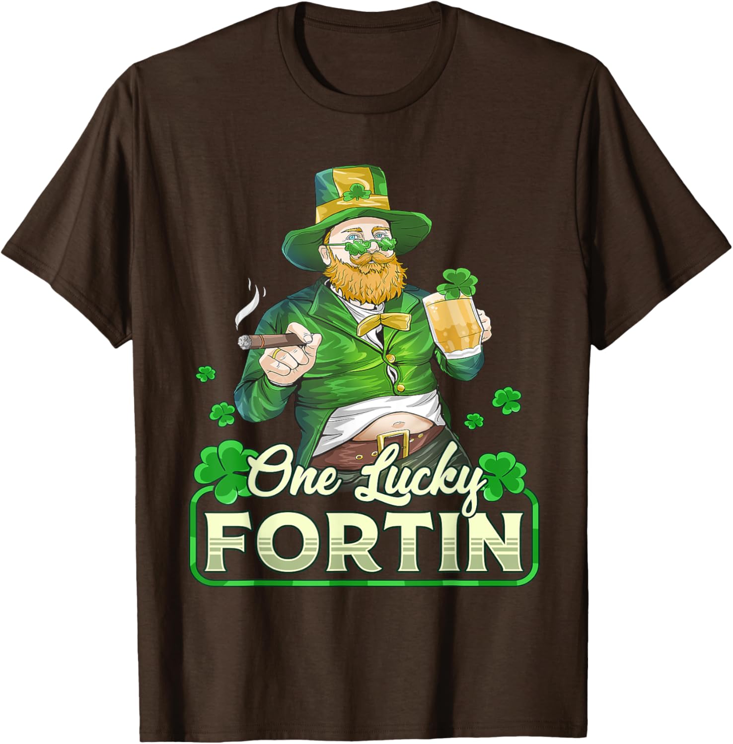 One Lucky Fortin St. Patrick's Day T-Shirt for the Whole Family - 1