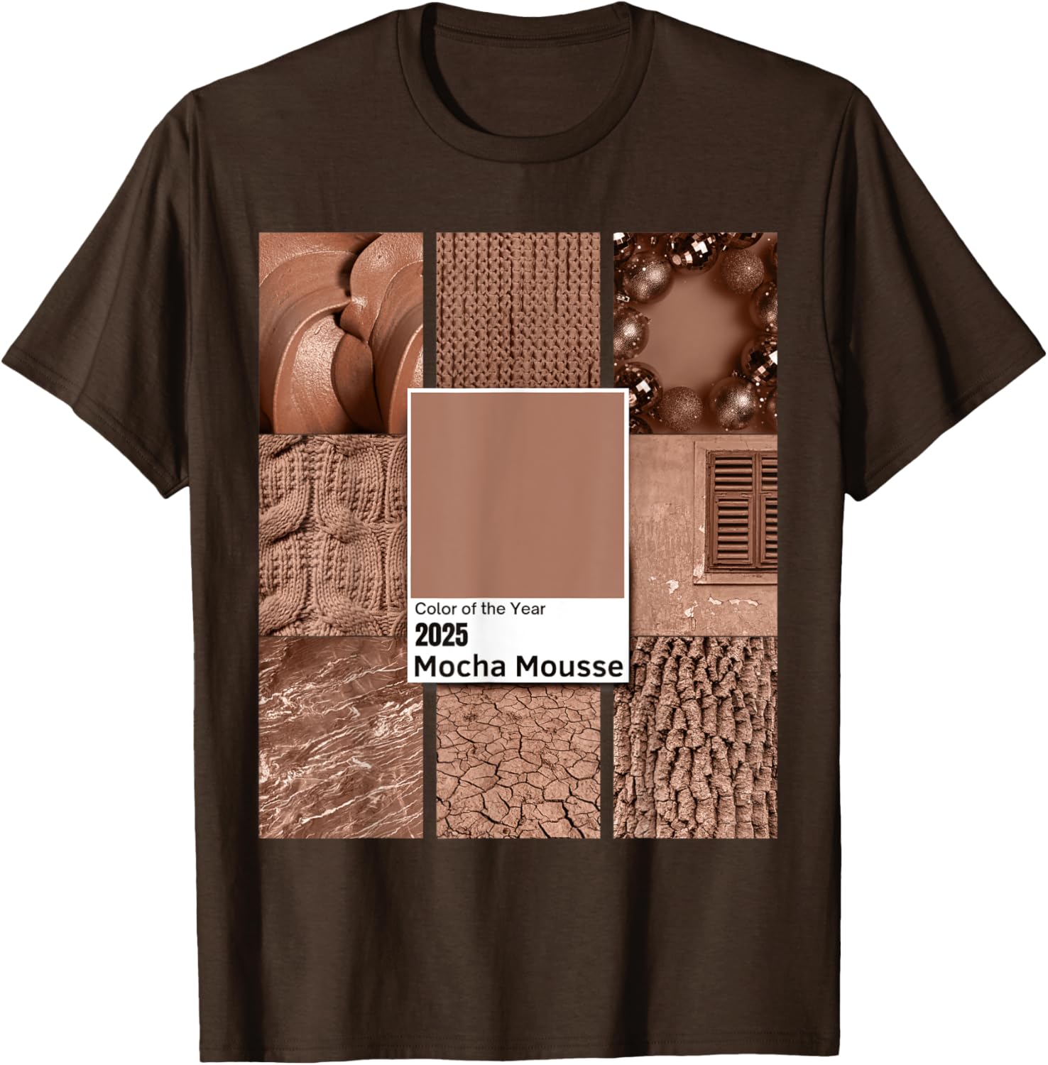 Mocha Mousse T-Shirt 2025 Color of the Year Stylish and Comfy Clothing - 11